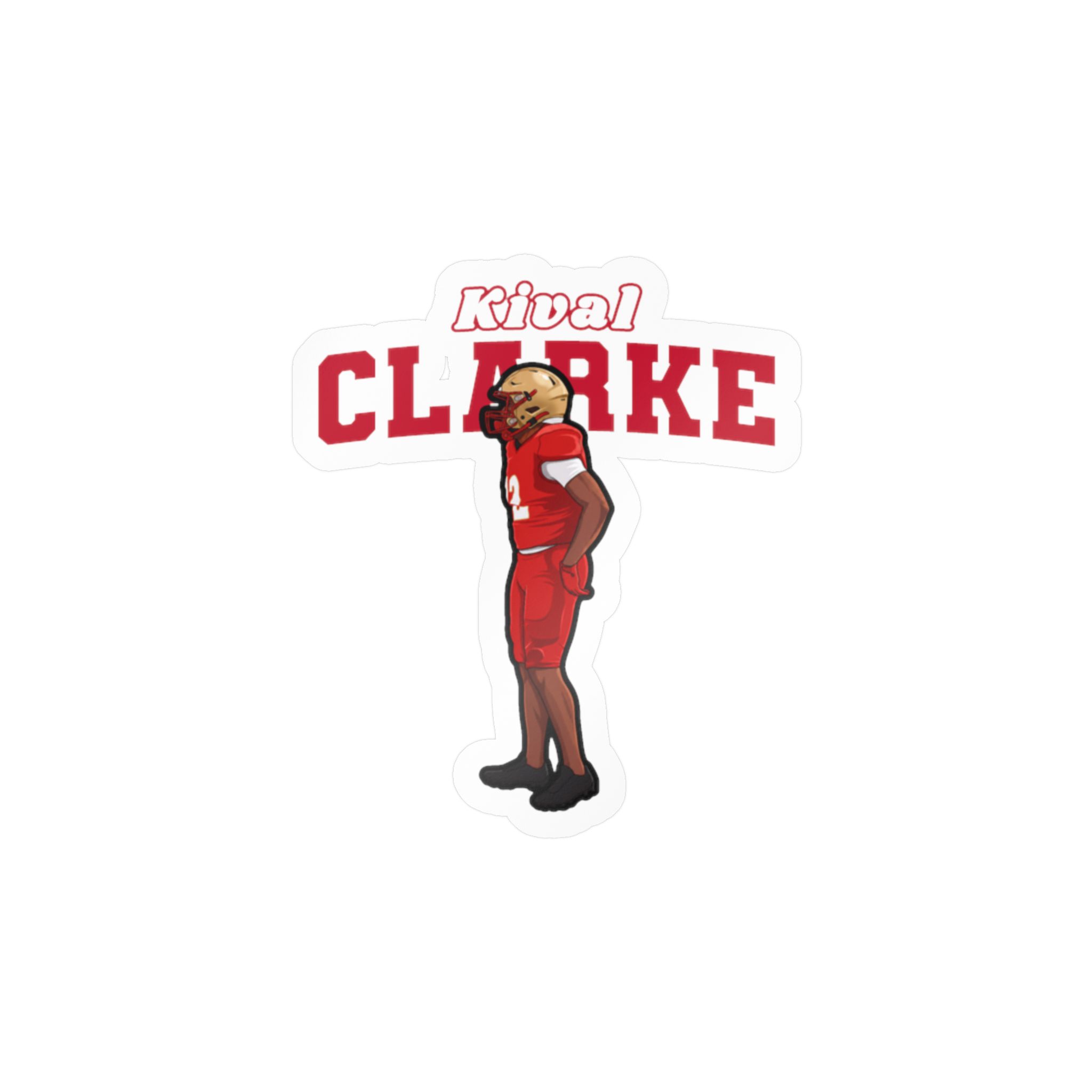 Vinyl Sticker — character_name_arch in Classic