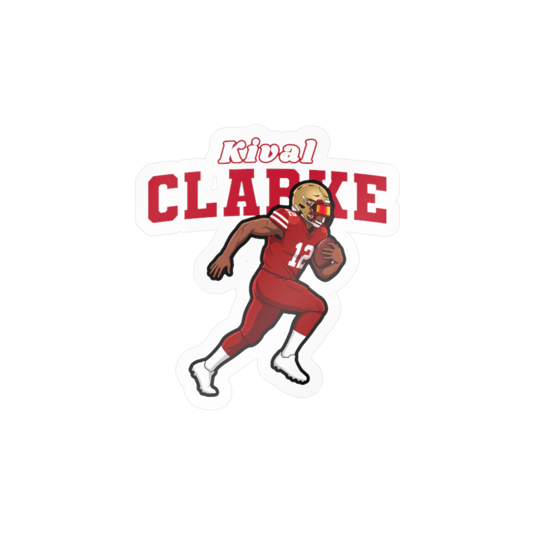 Vinyl Sticker — character_name_arch in Classic