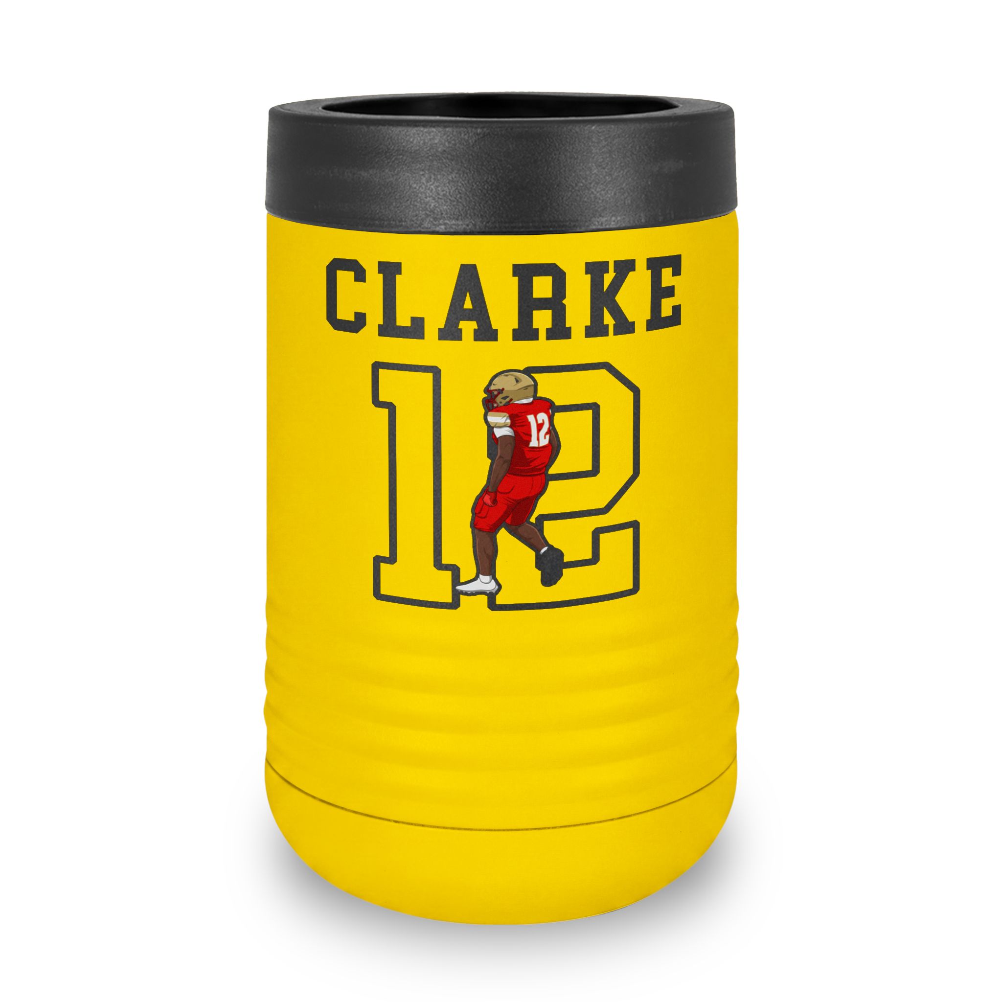 Stainless Can Cooler — character_shirsey in Yellow