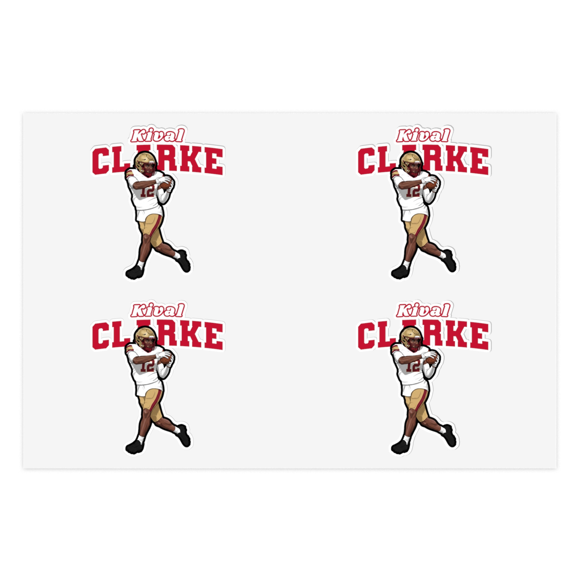 Sticker Sheet — character_name_arch in Classic