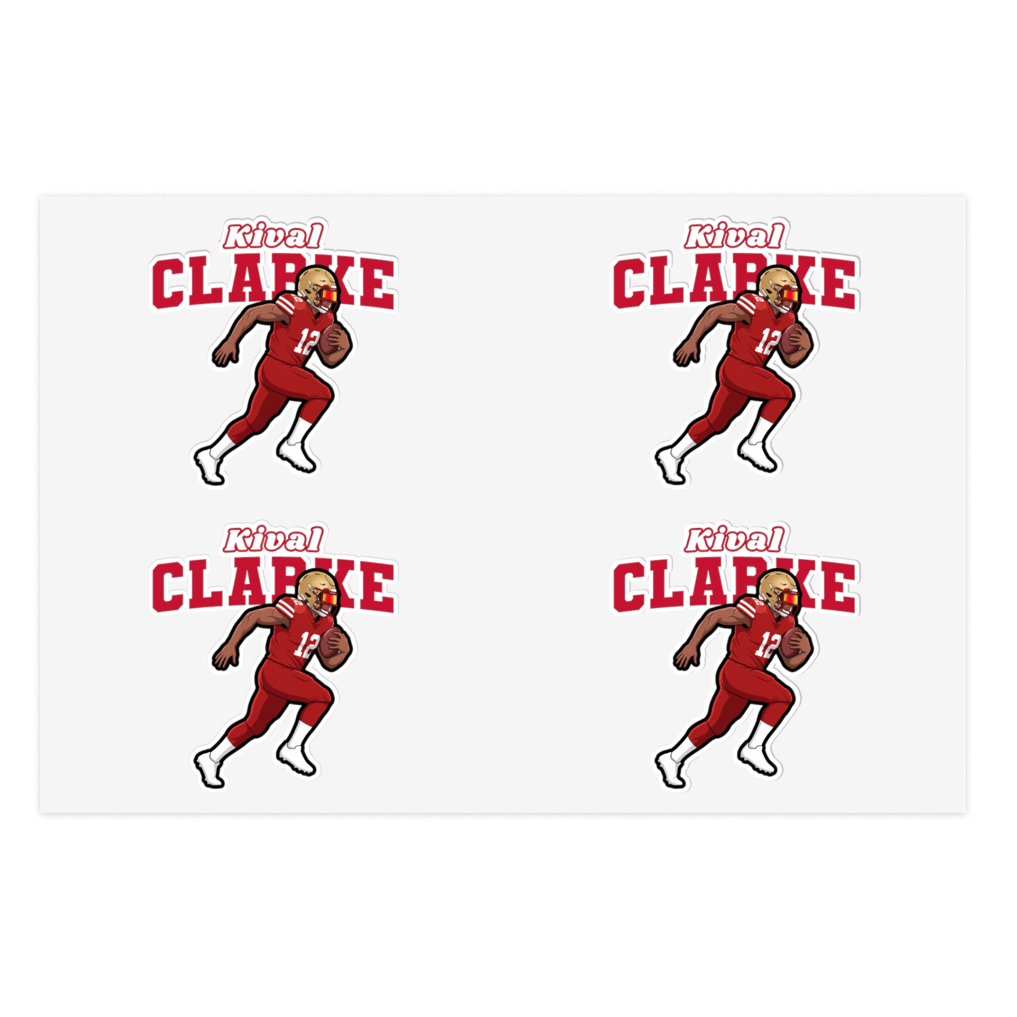 Sticker Sheet — character_name_arch in Classic