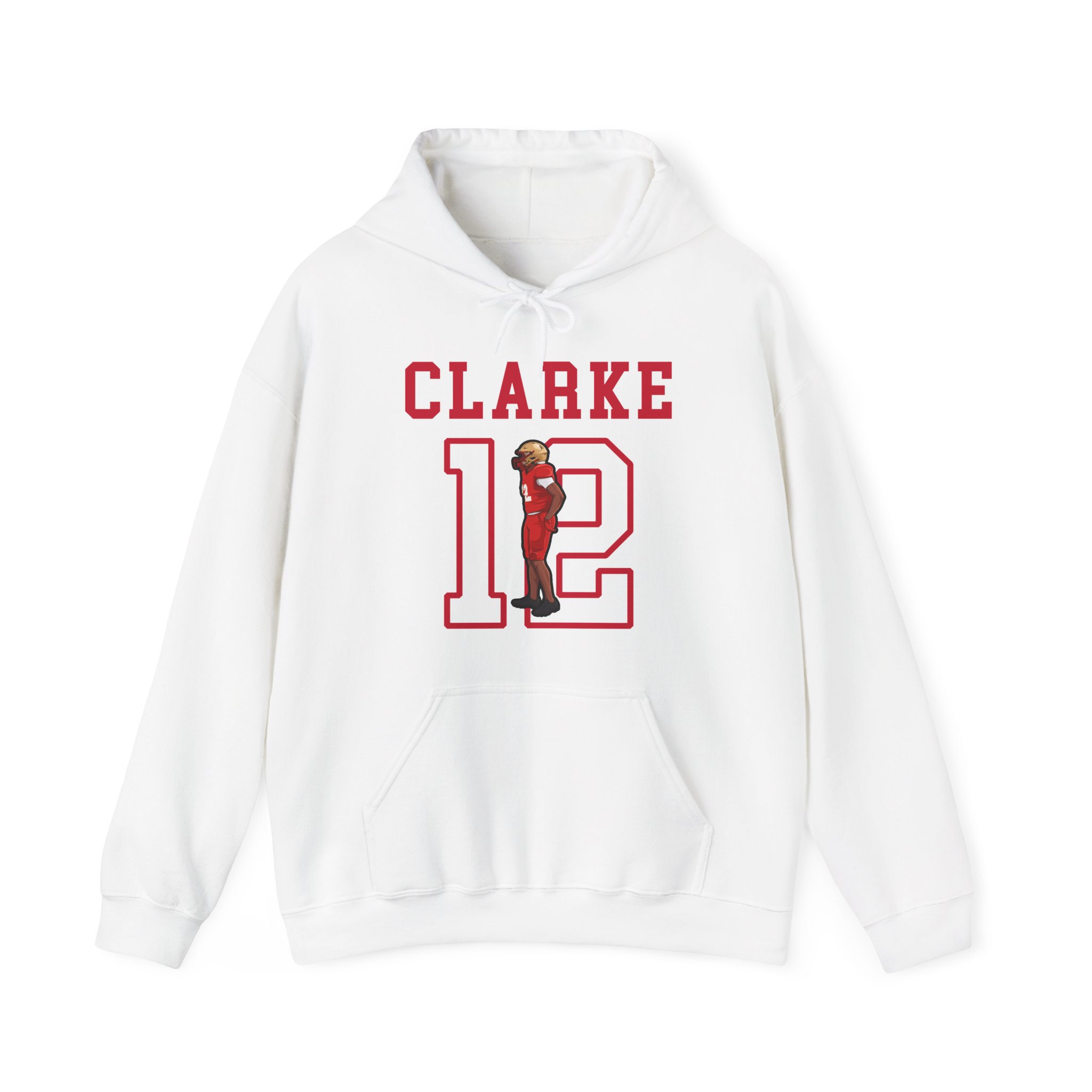 Hoodie — character_shirsey in White