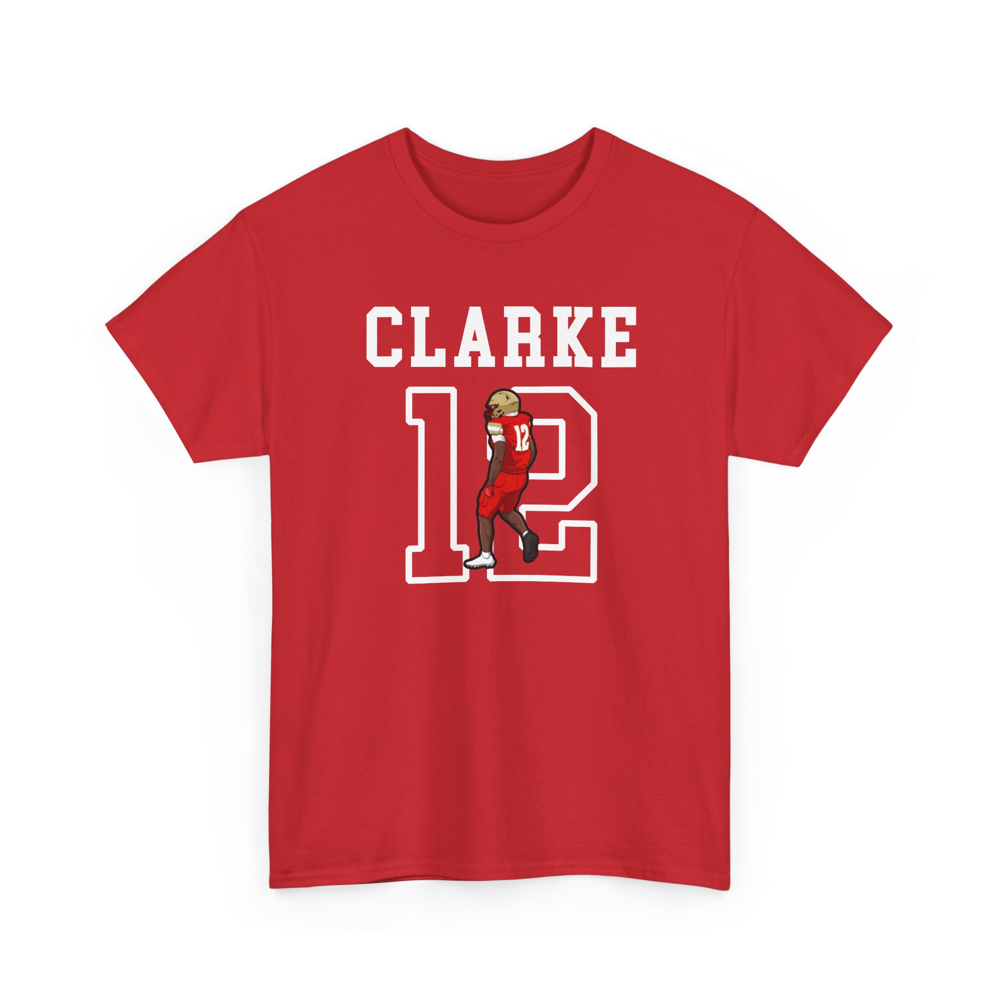 Tee — character_shirsey in Red