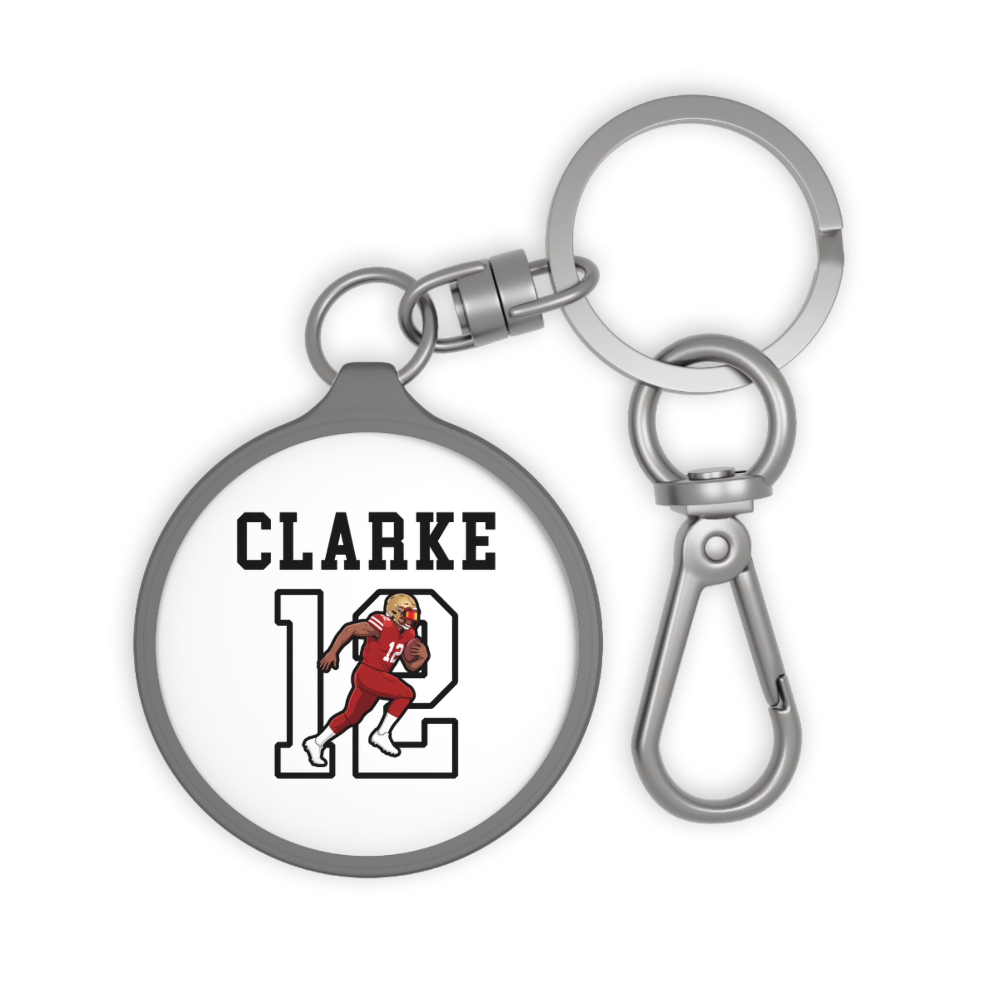 Keychain — character_shirsey in Grey