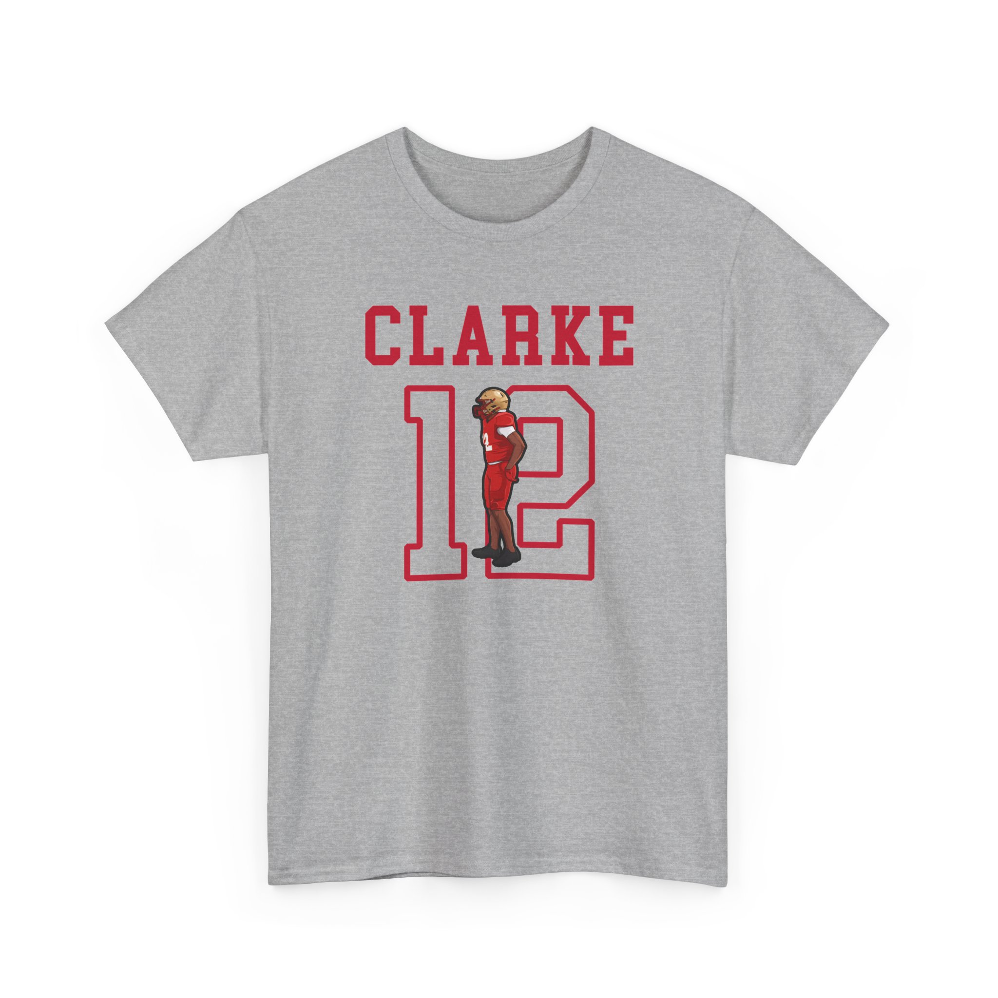 Tee — character_shirsey in Grey