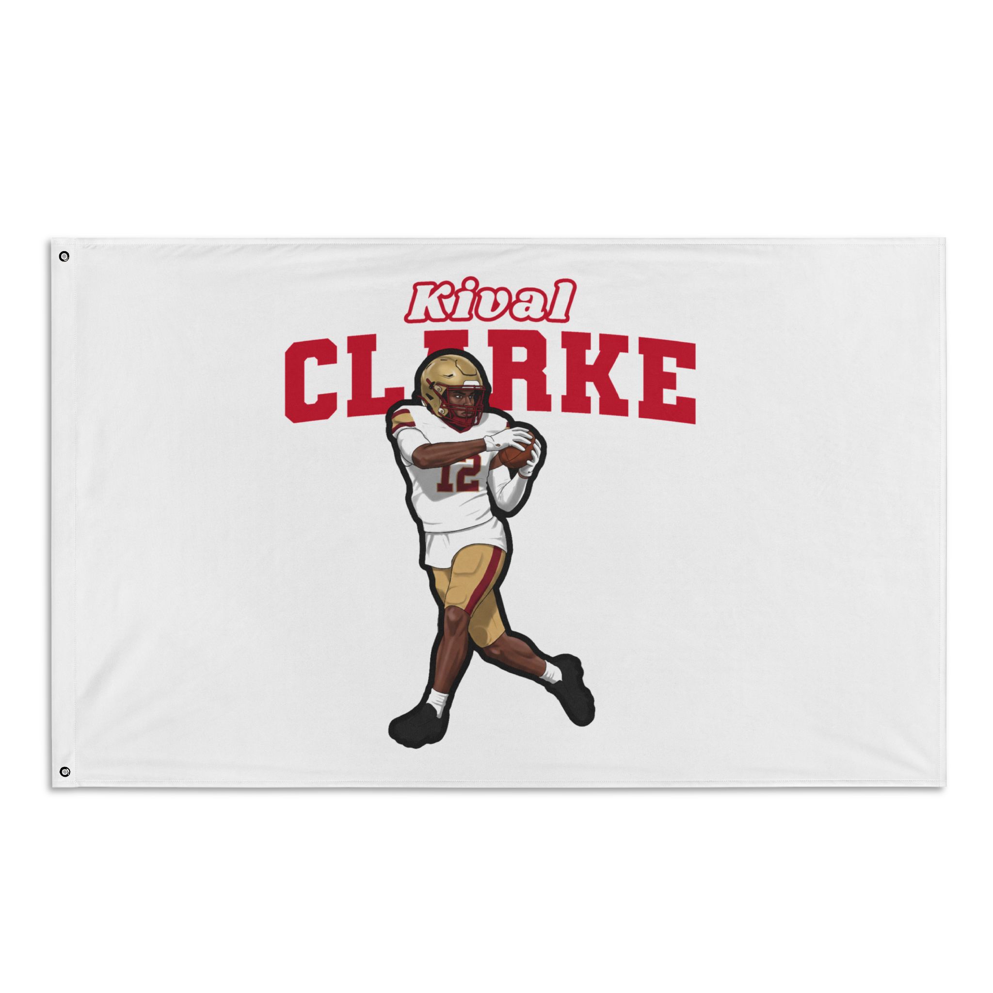 Flag (35 × 56 in) — character_name_arch in Classic