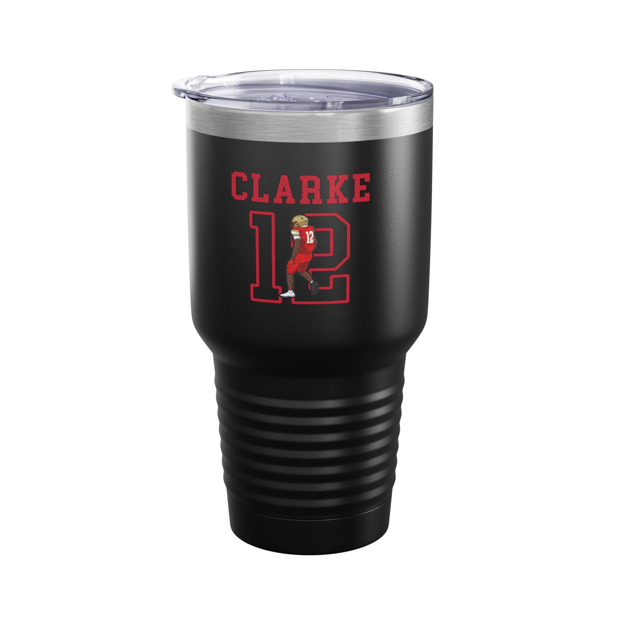 30oz Tumbler — character_shirsey in Black