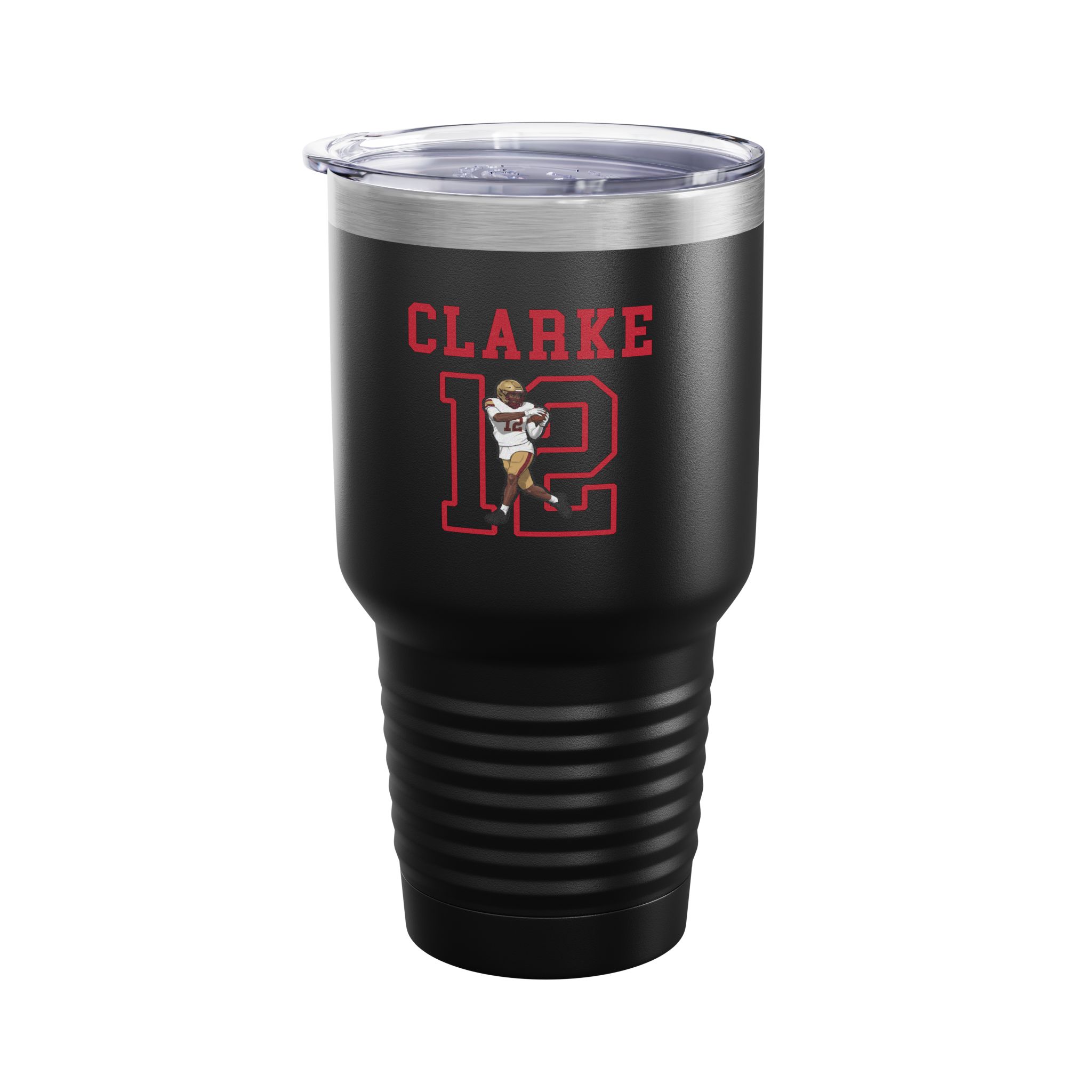 30oz Tumbler — character_shirsey in Black