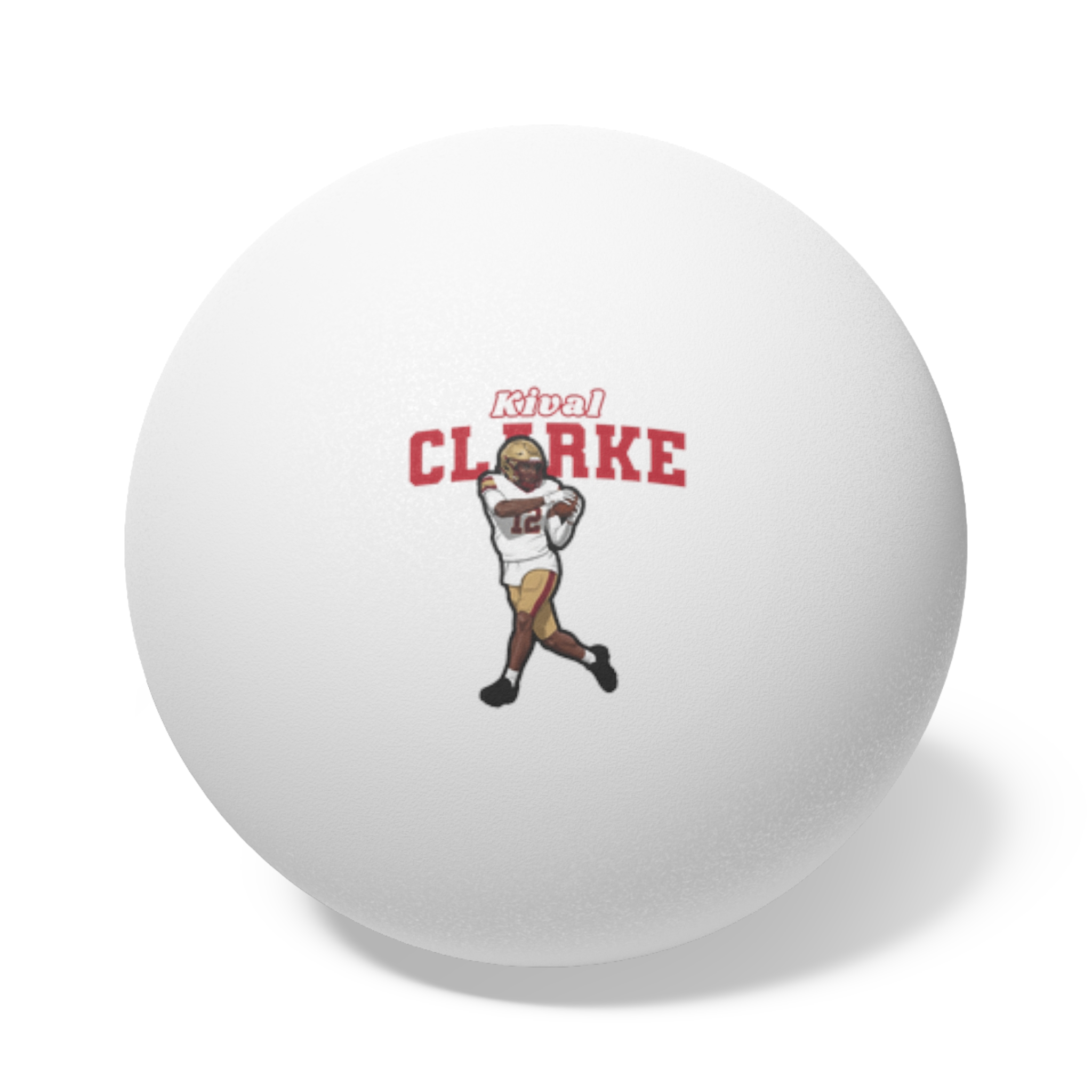 Ping Pong Balls, 6 pcs — character_name_arch in White
