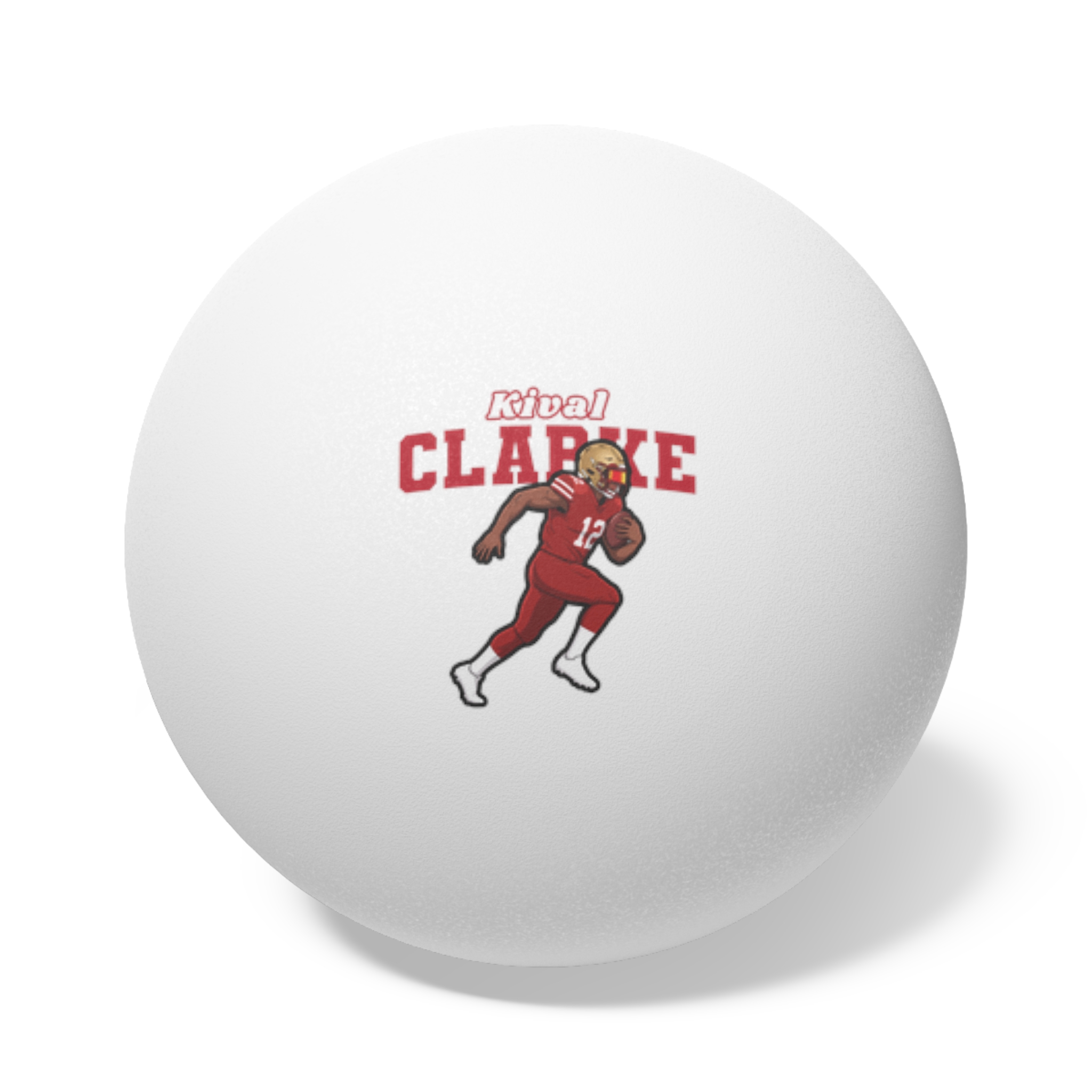 Ping Pong Balls, 6 pcs — character_name_arch in White