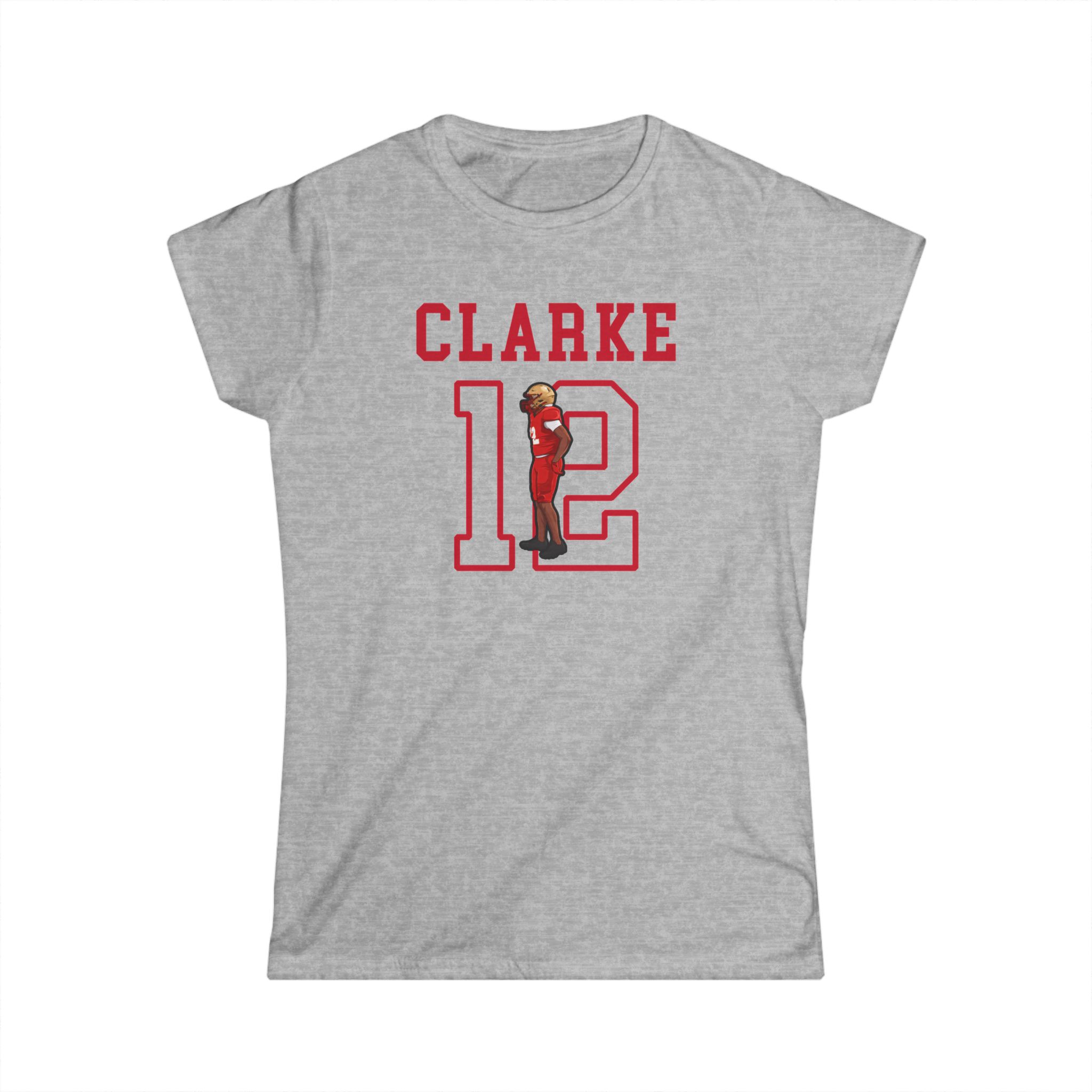 Women's Softstyle Tee — character_shirsey in Grey