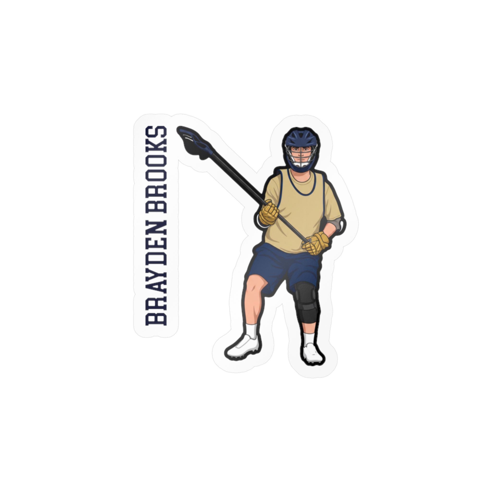 Vinyl Sticker — character_name_vertical in Classic