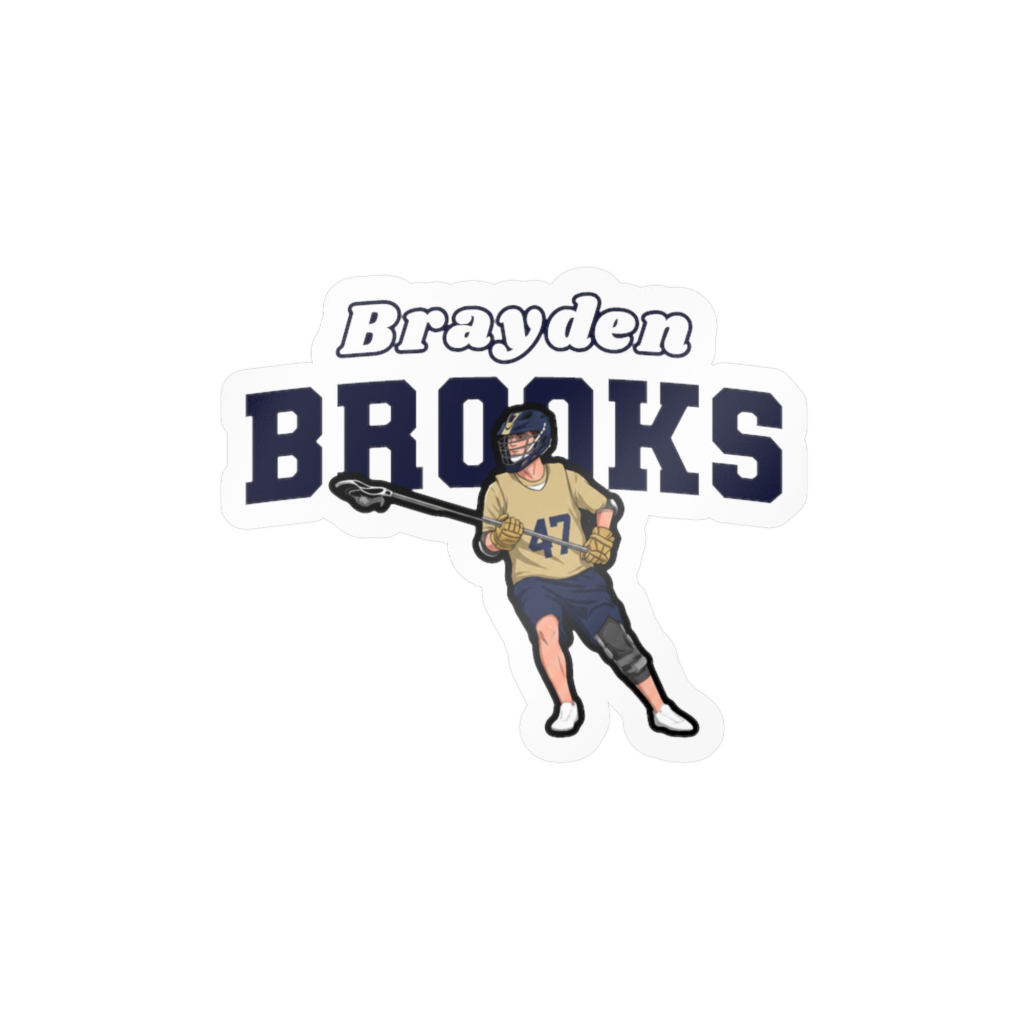 Vinyl Sticker — character_name_arch in Classic