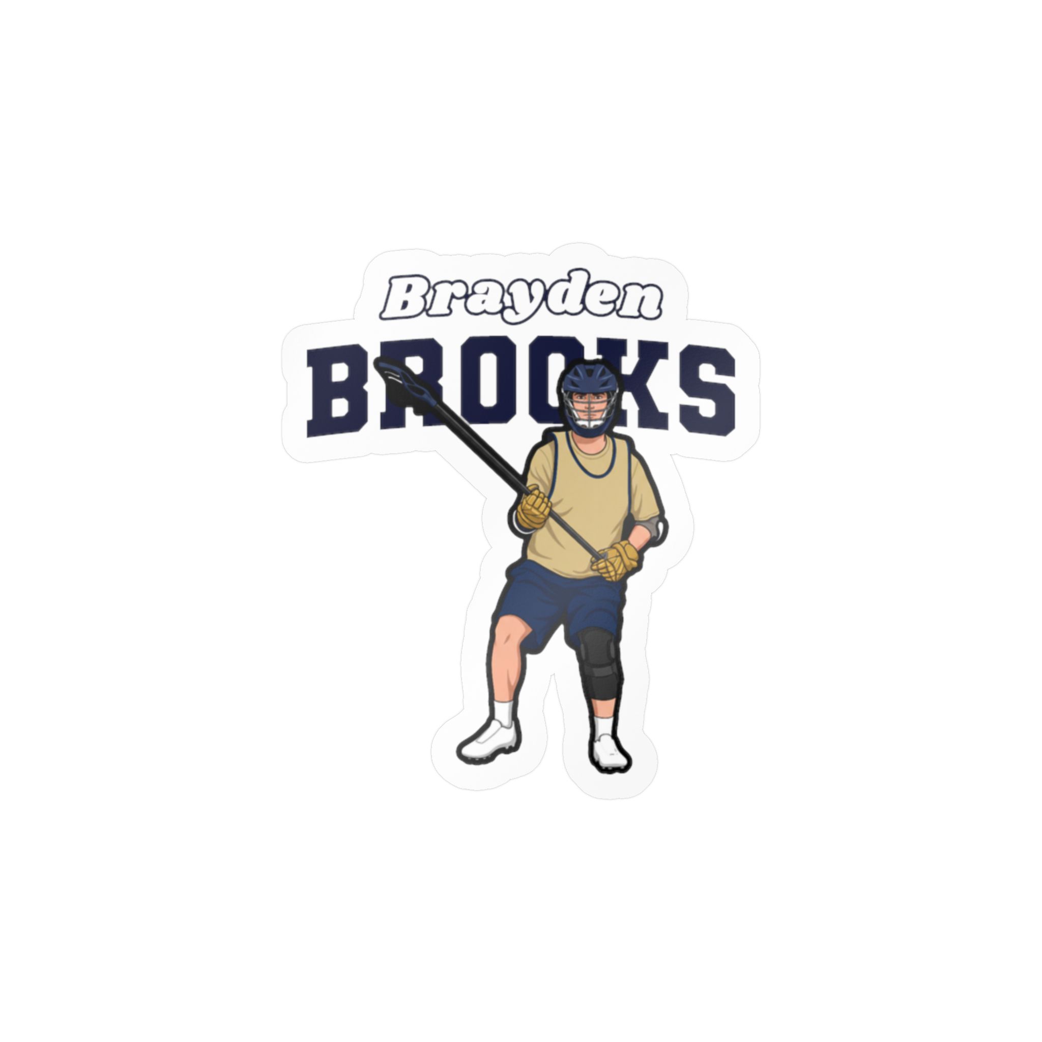 Vinyl Sticker — character_name_arch in Classic