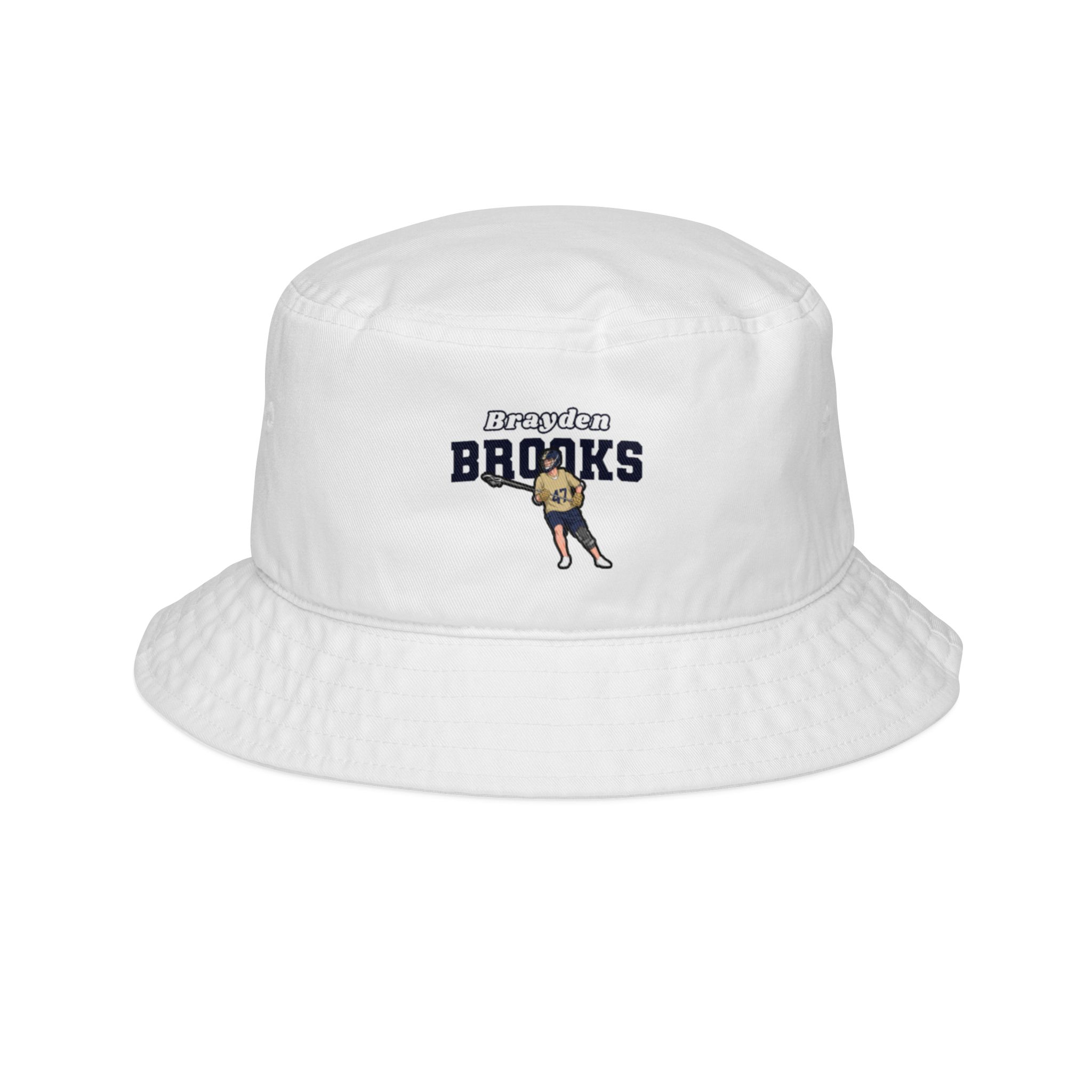 Bucket Hat — character_name_arch in White