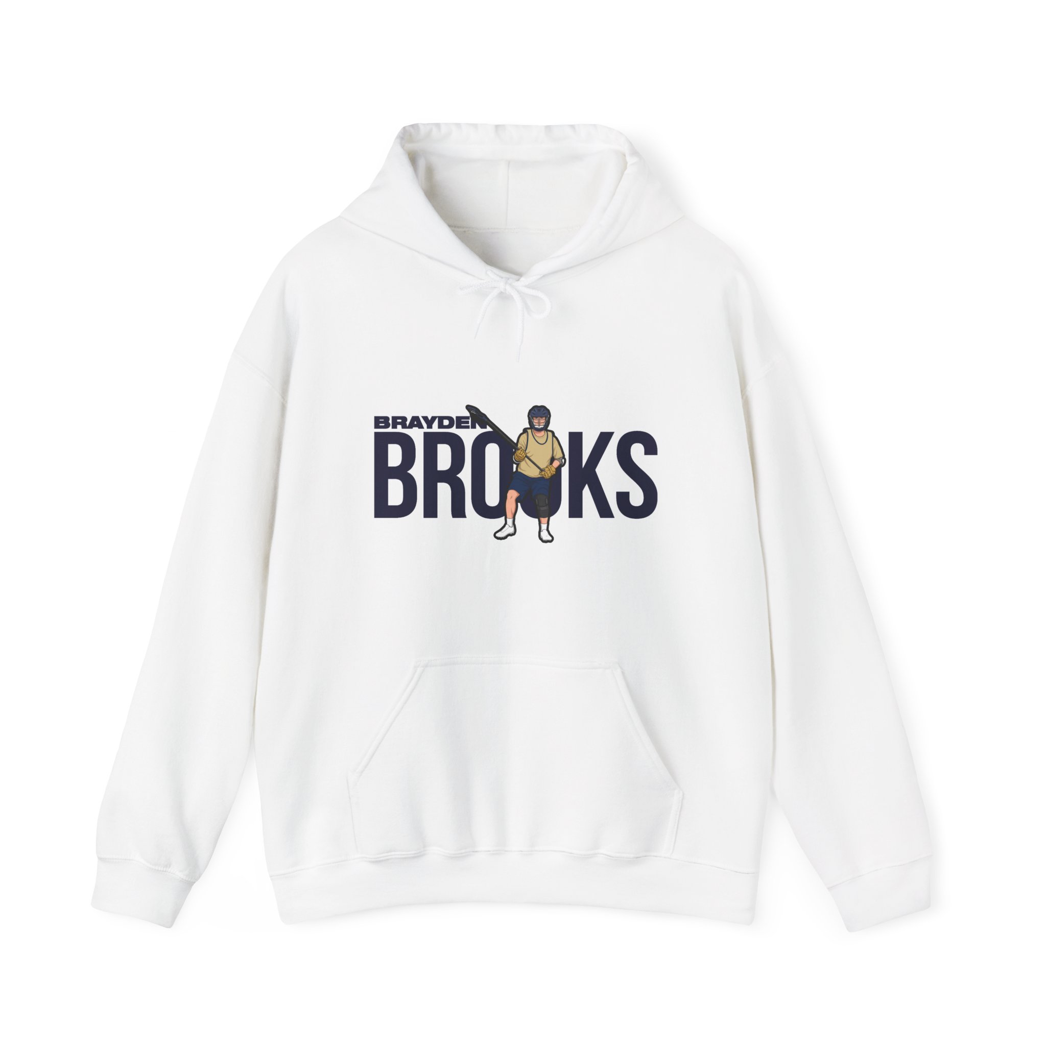 Hoodie — character_player_name in White