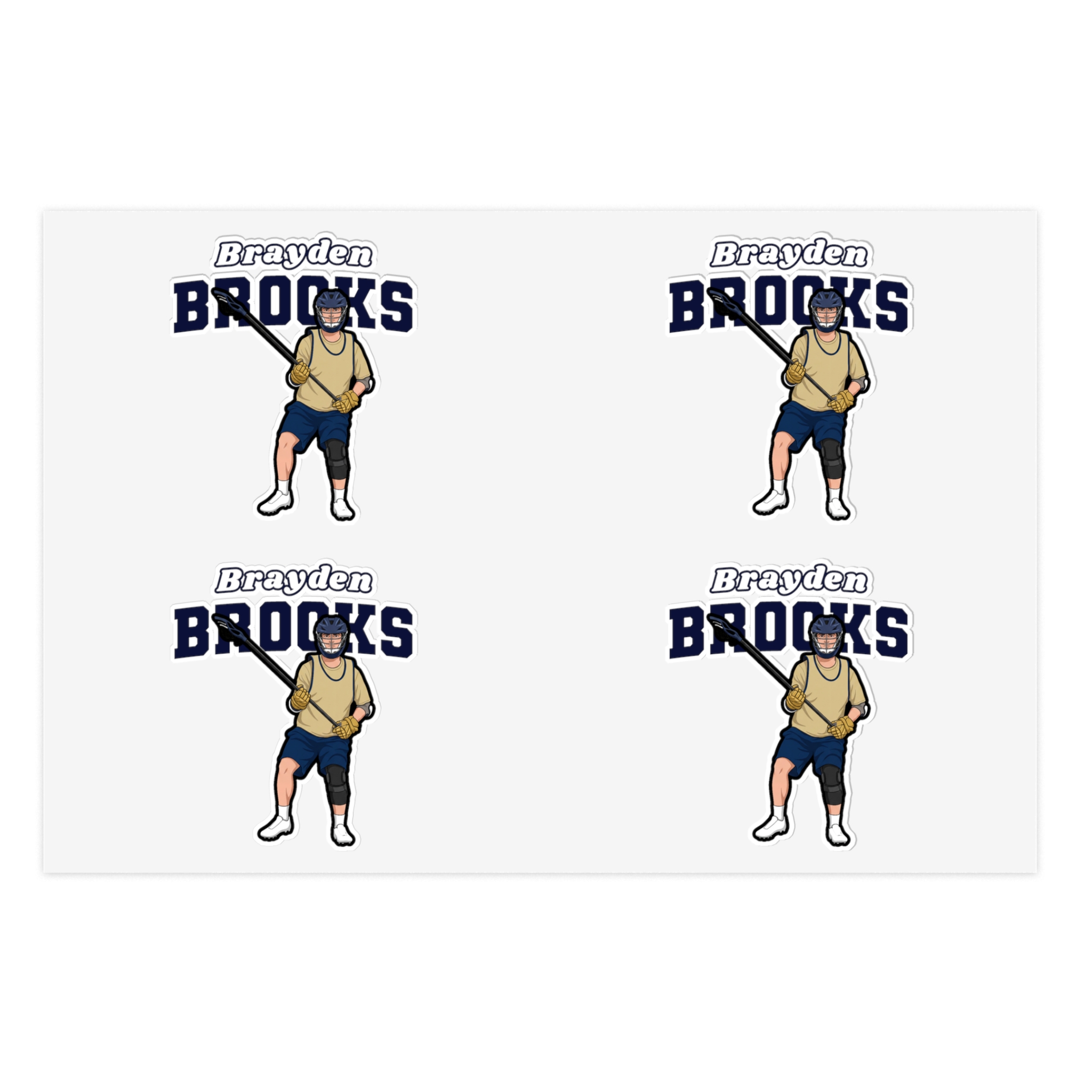 Sticker Sheet — character_name_arch in Classic