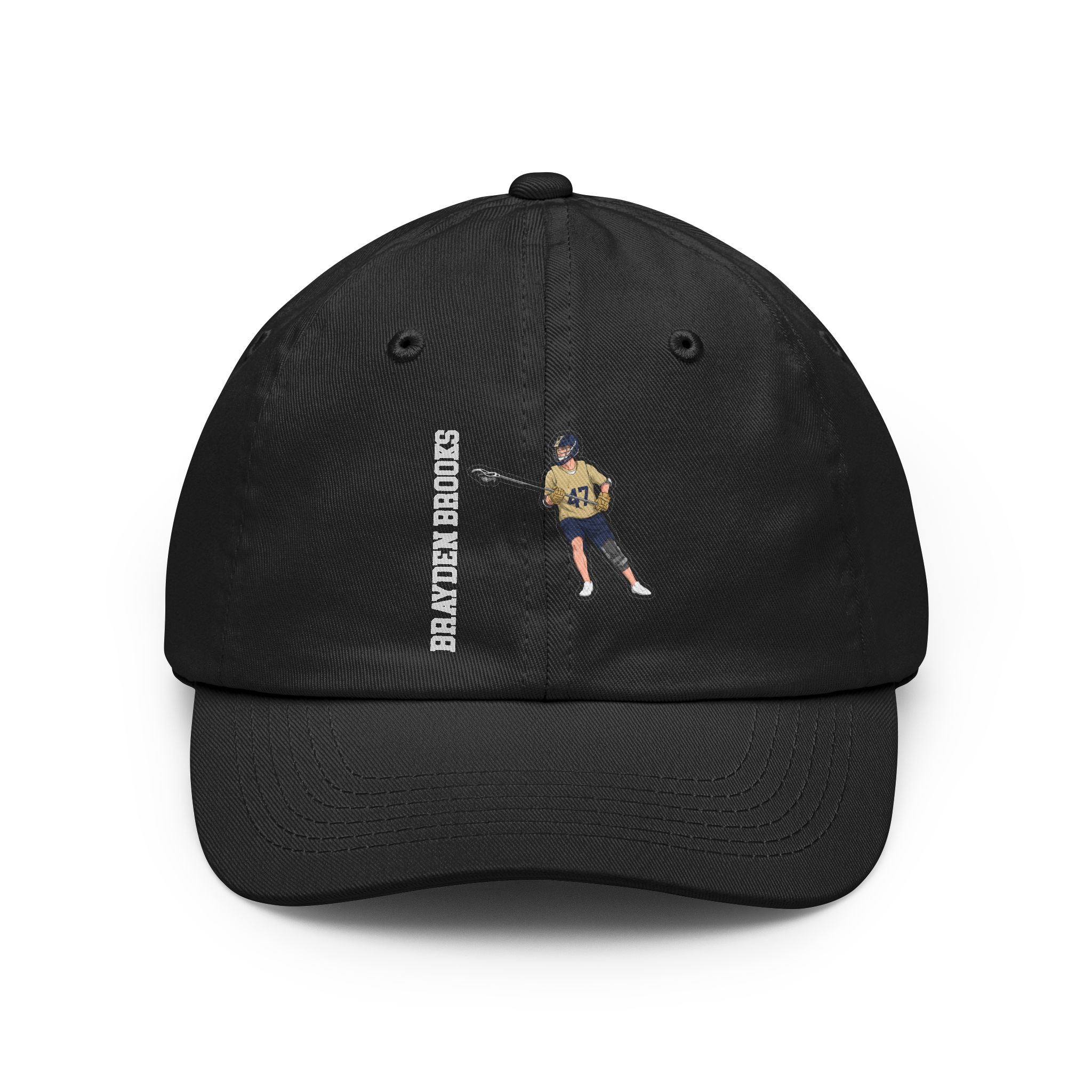 Classic Cap — character_name_vertical in Black