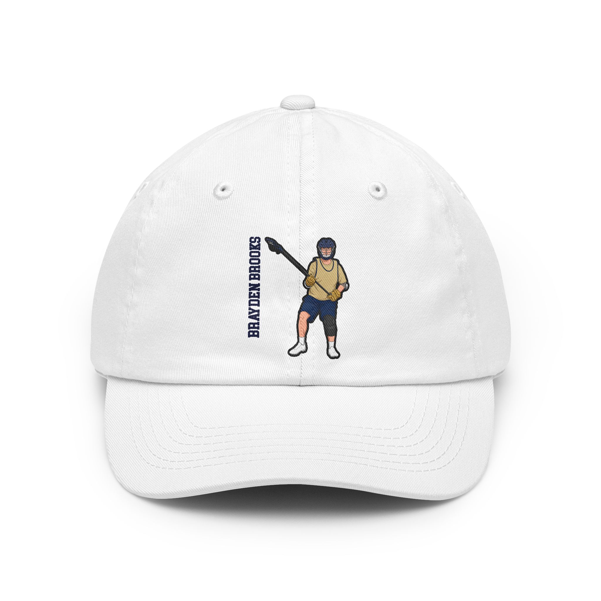 Classic Cap — character_name_vertical in White