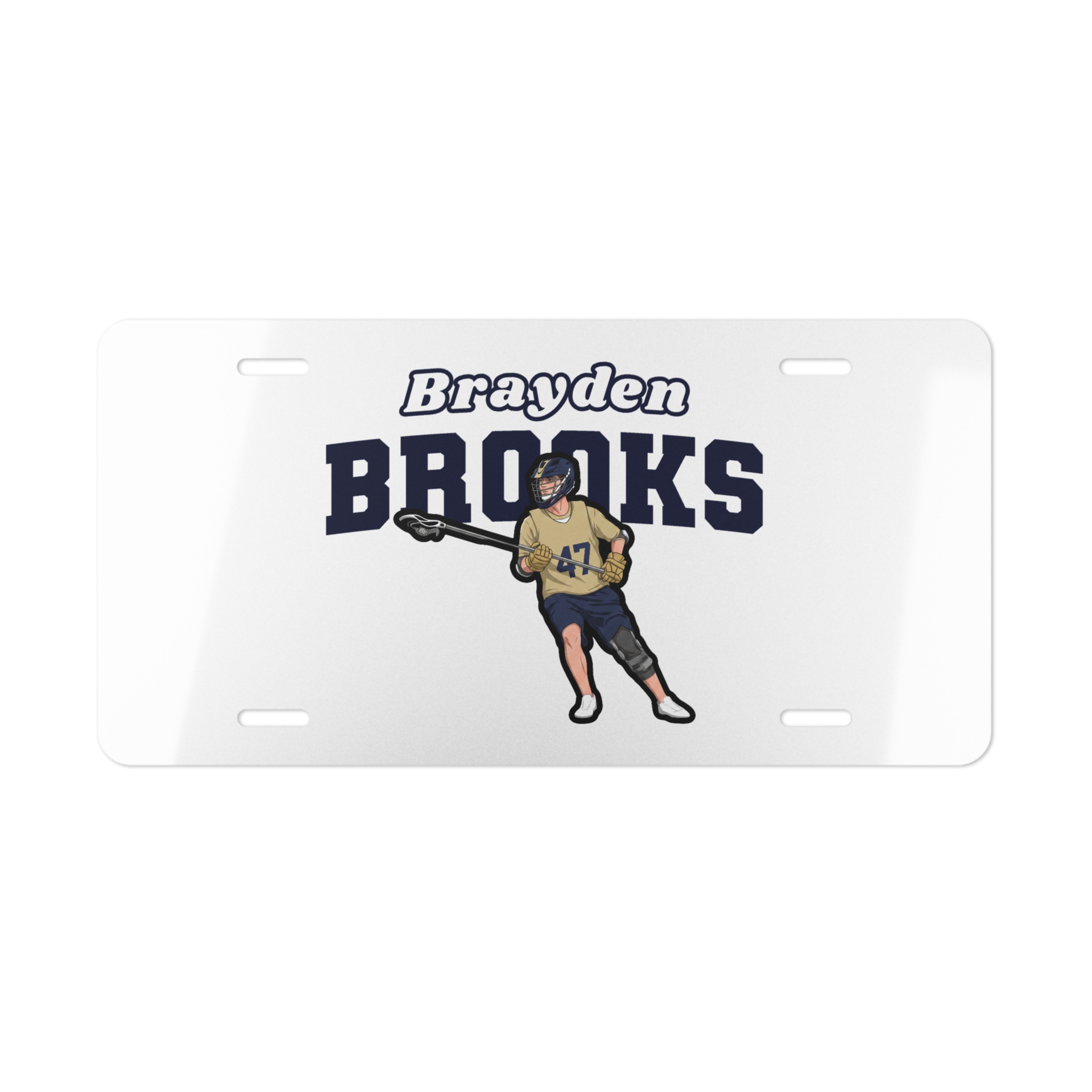 License Plate — character_name_arch in Classic