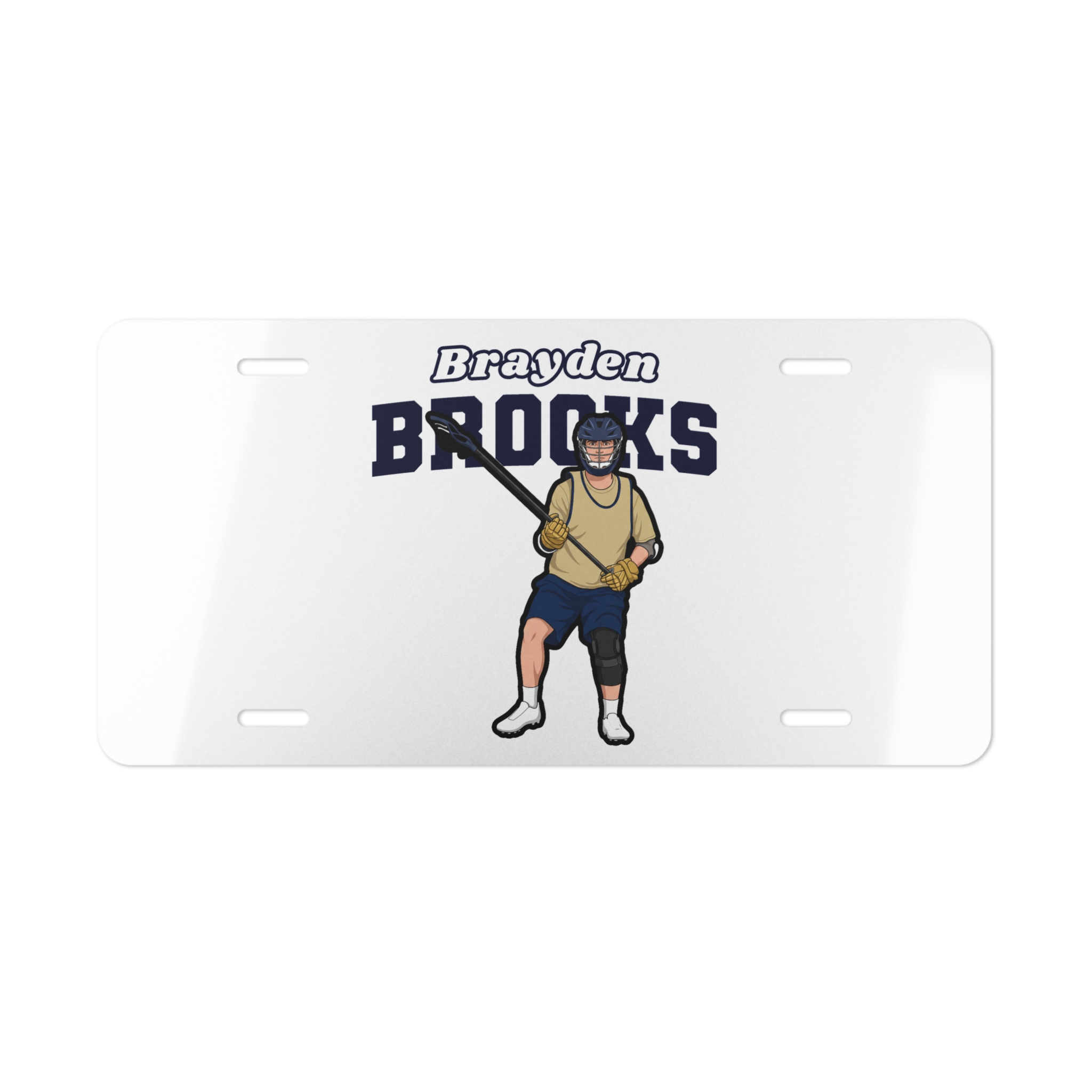 License Plate — character_name_arch in Classic