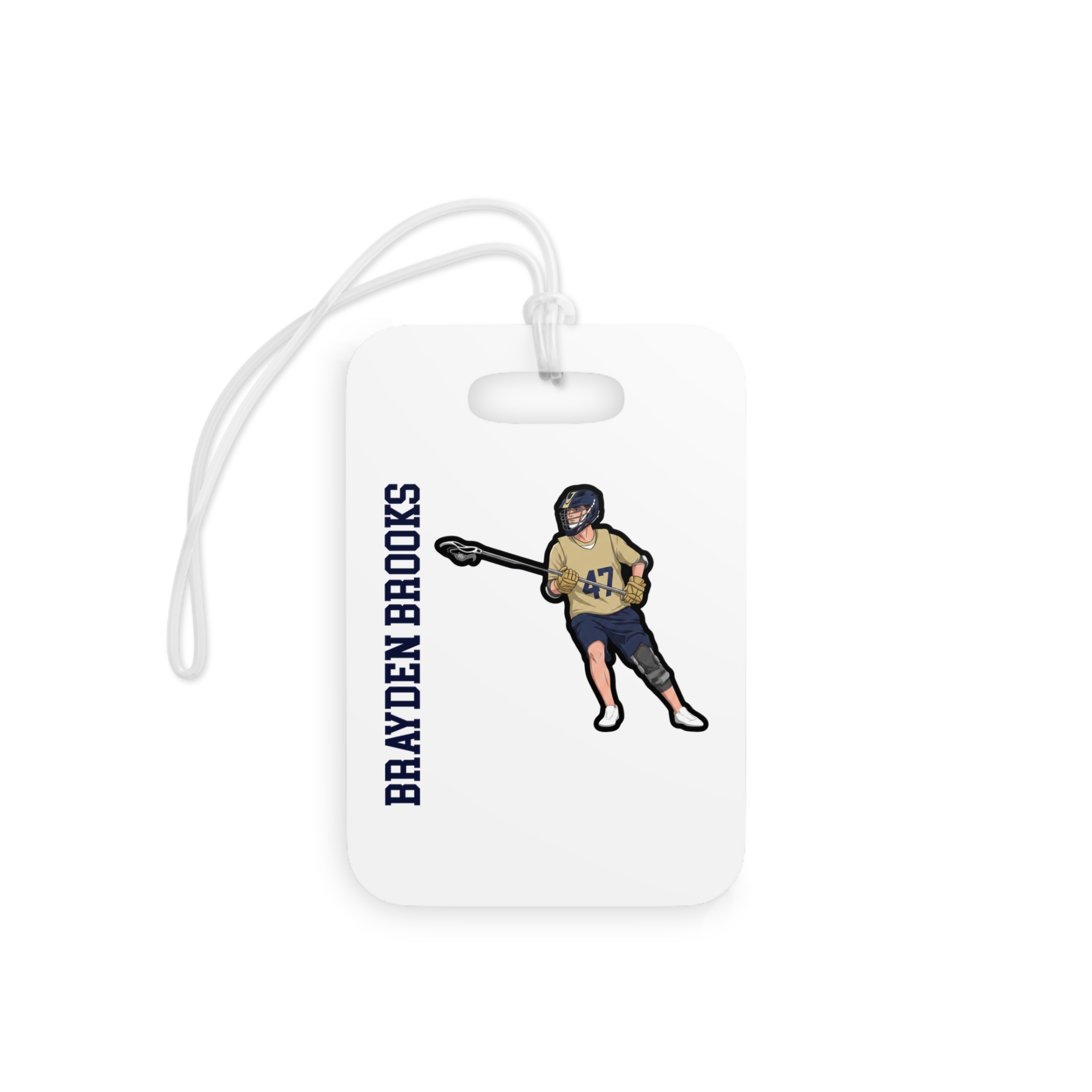 Bag Tag — character_name_vertical in Classic
