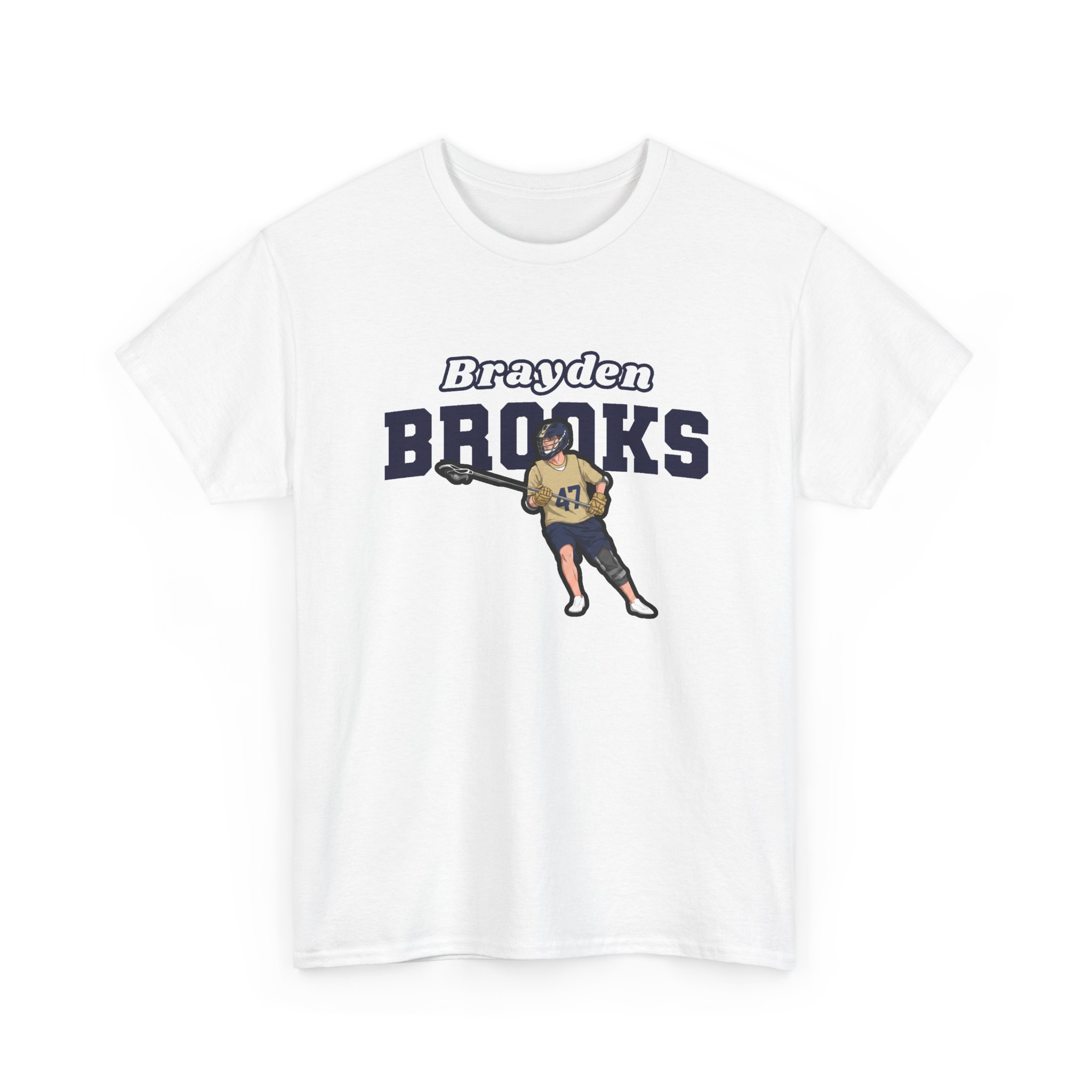 Tee — character_name_arch in White