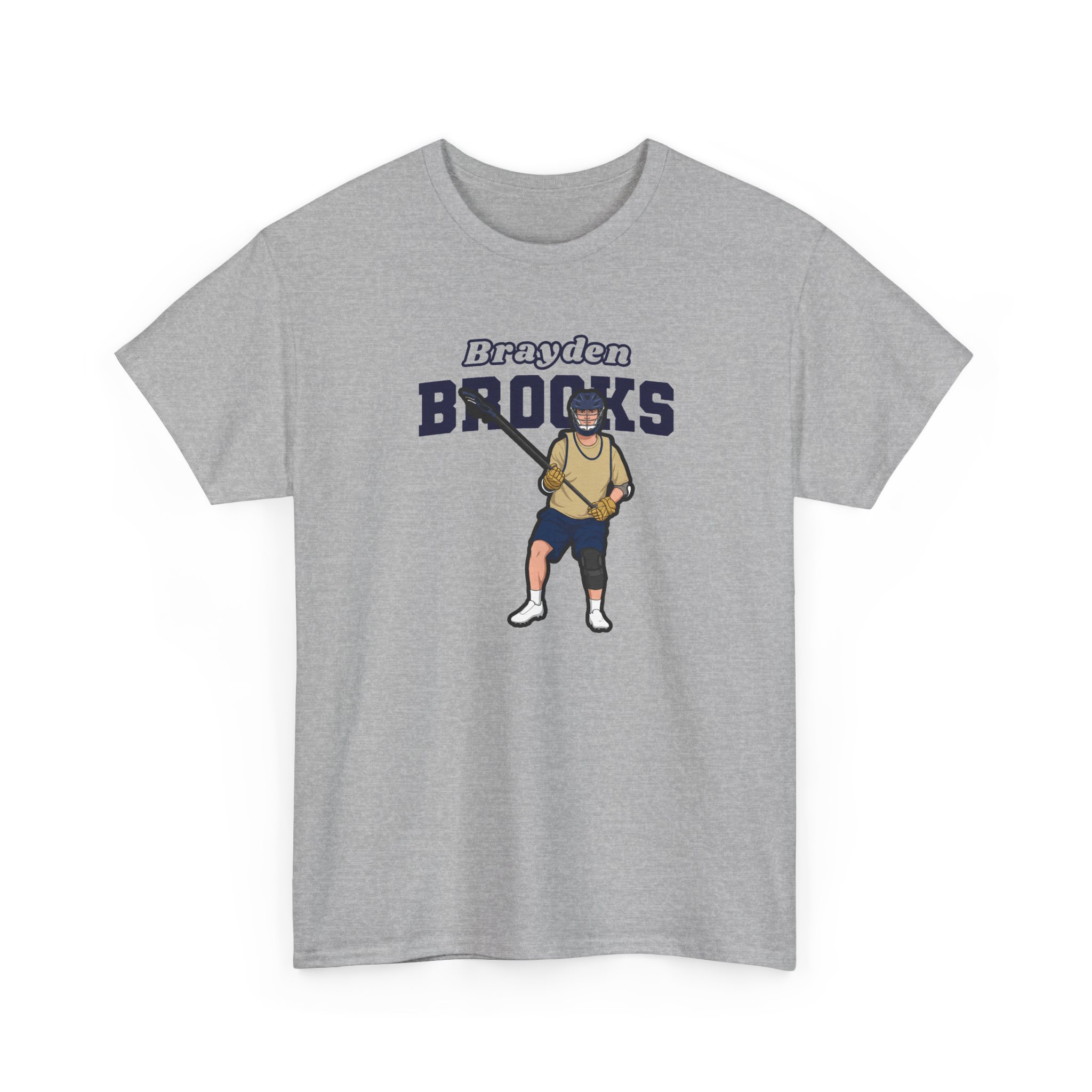 Tee — character_name_arch in Grey