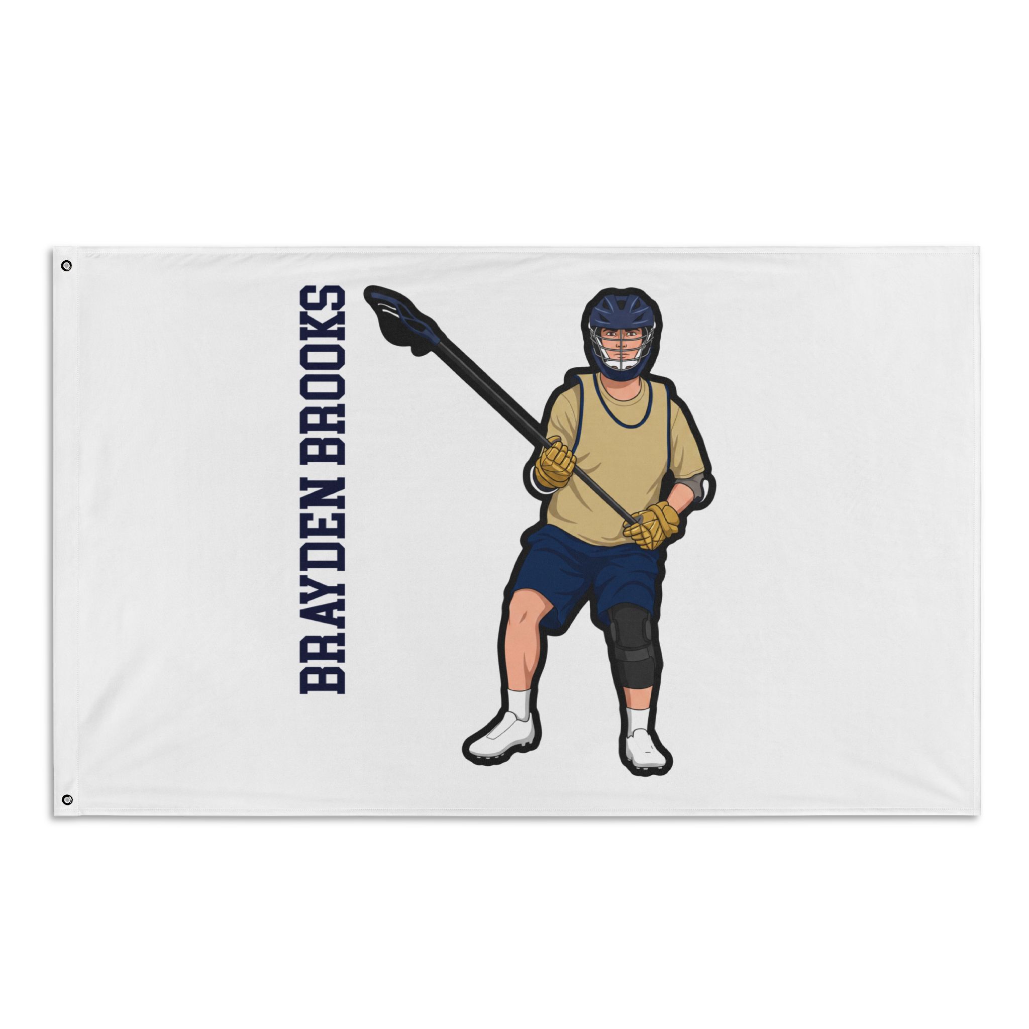Flag (35 × 56 in) — character_name_vertical in Classic
