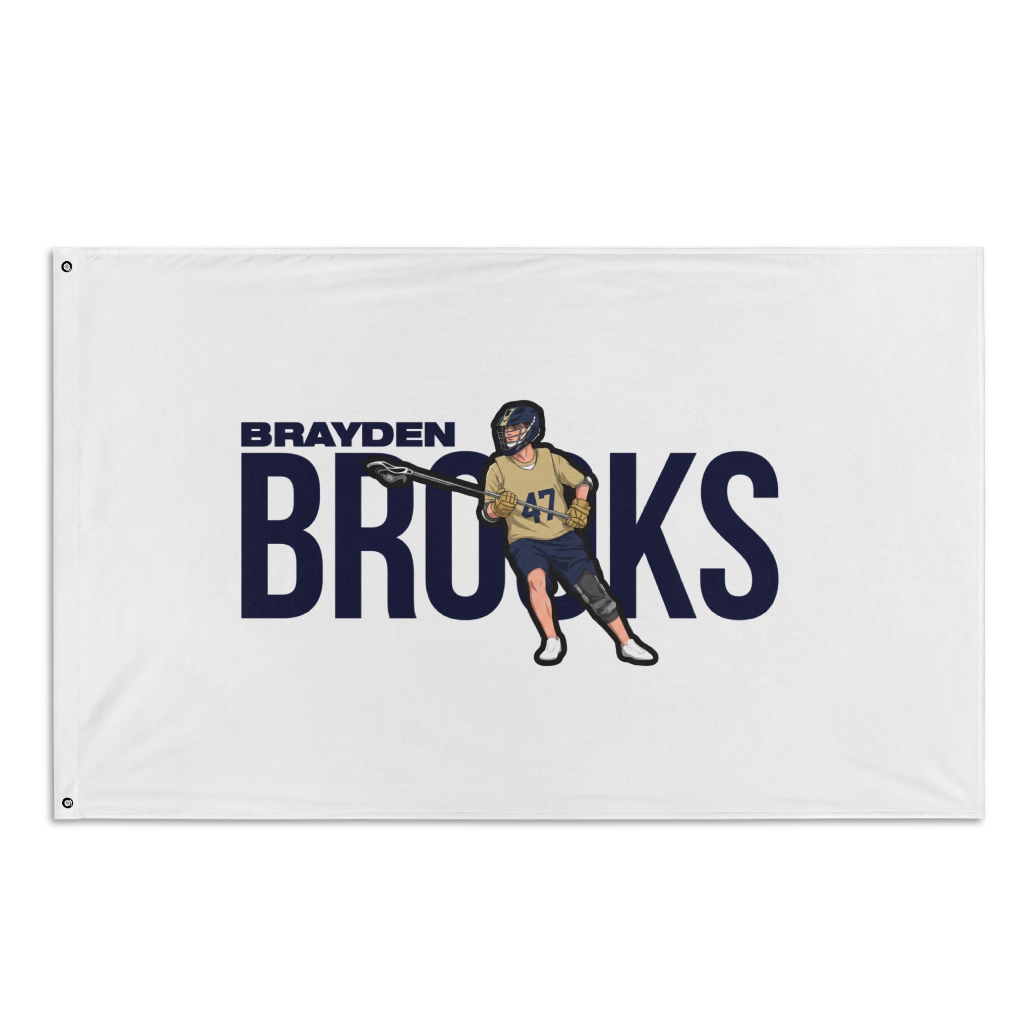 Flag (35 × 56 in) — character_player_name in Classic