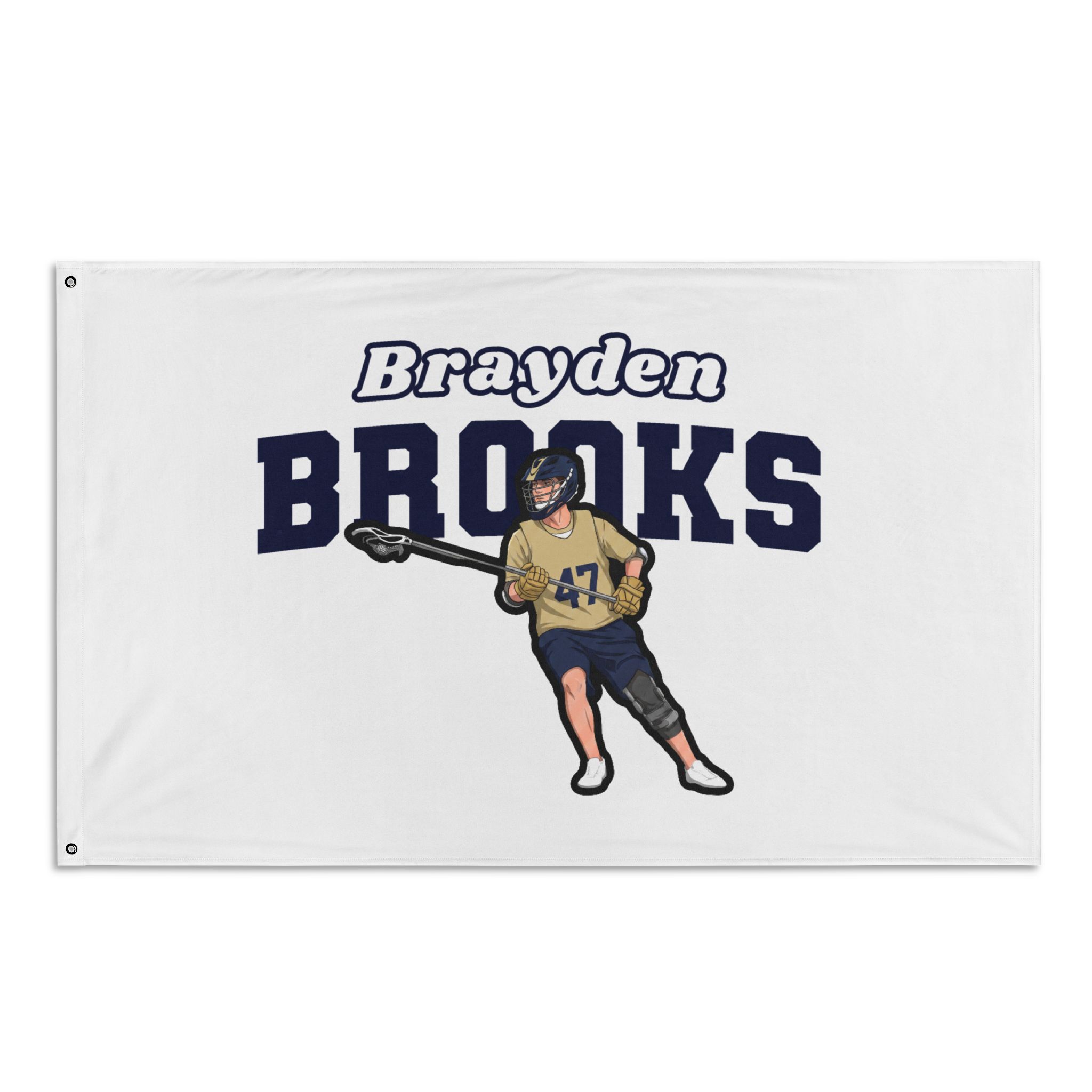 Flag (35 × 56 in) — character_name_arch in Classic