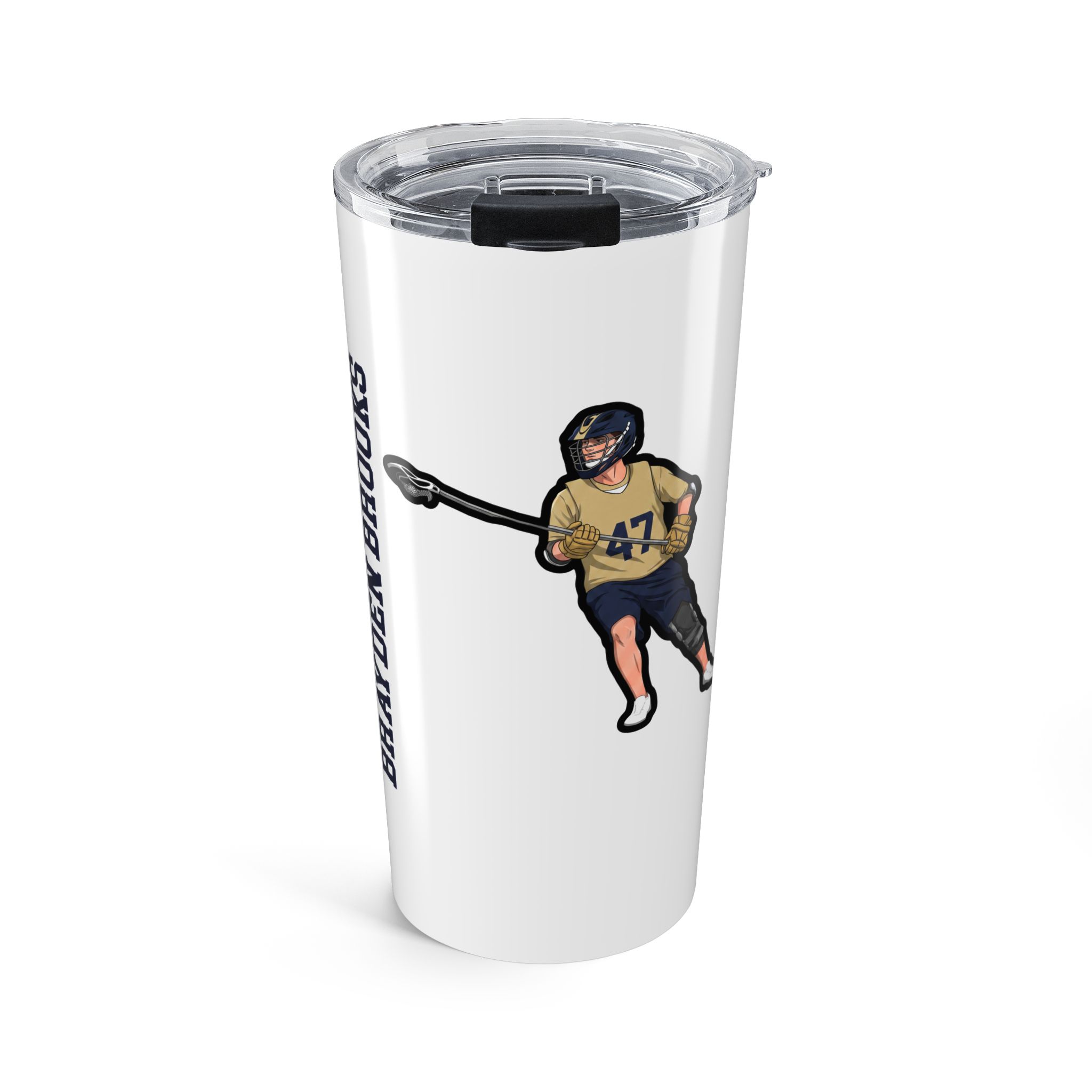 20oz Tumbler — character_name_vertical in Classic