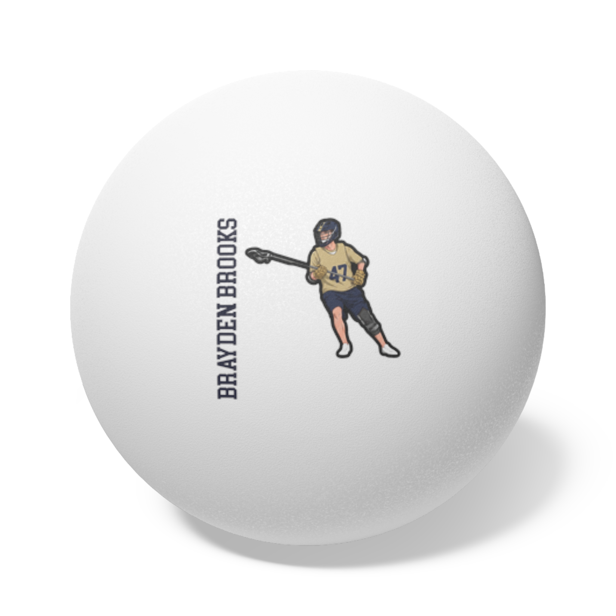 Ping Pong Balls, 6 pcs — character_name_vertical in White