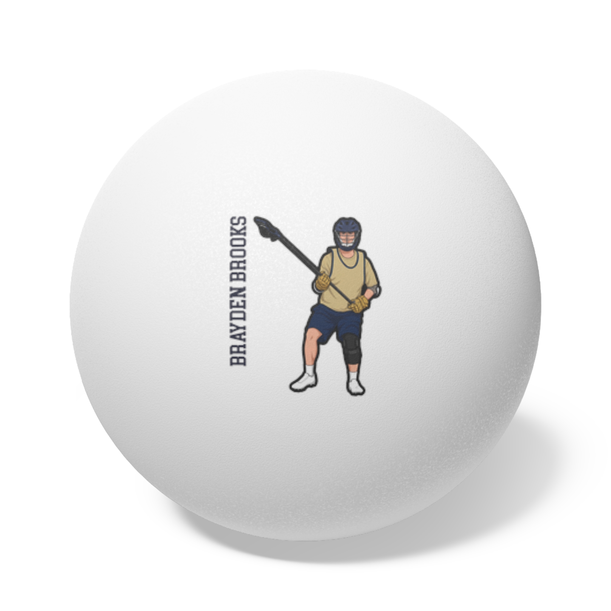 Ping Pong Balls, 6 pcs — character_name_vertical in White