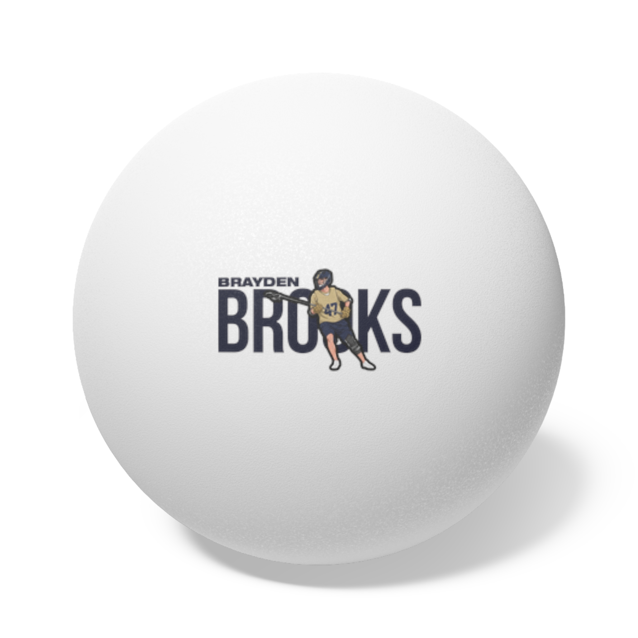 Ping Pong Balls, 6 pcs — character_player_name in White