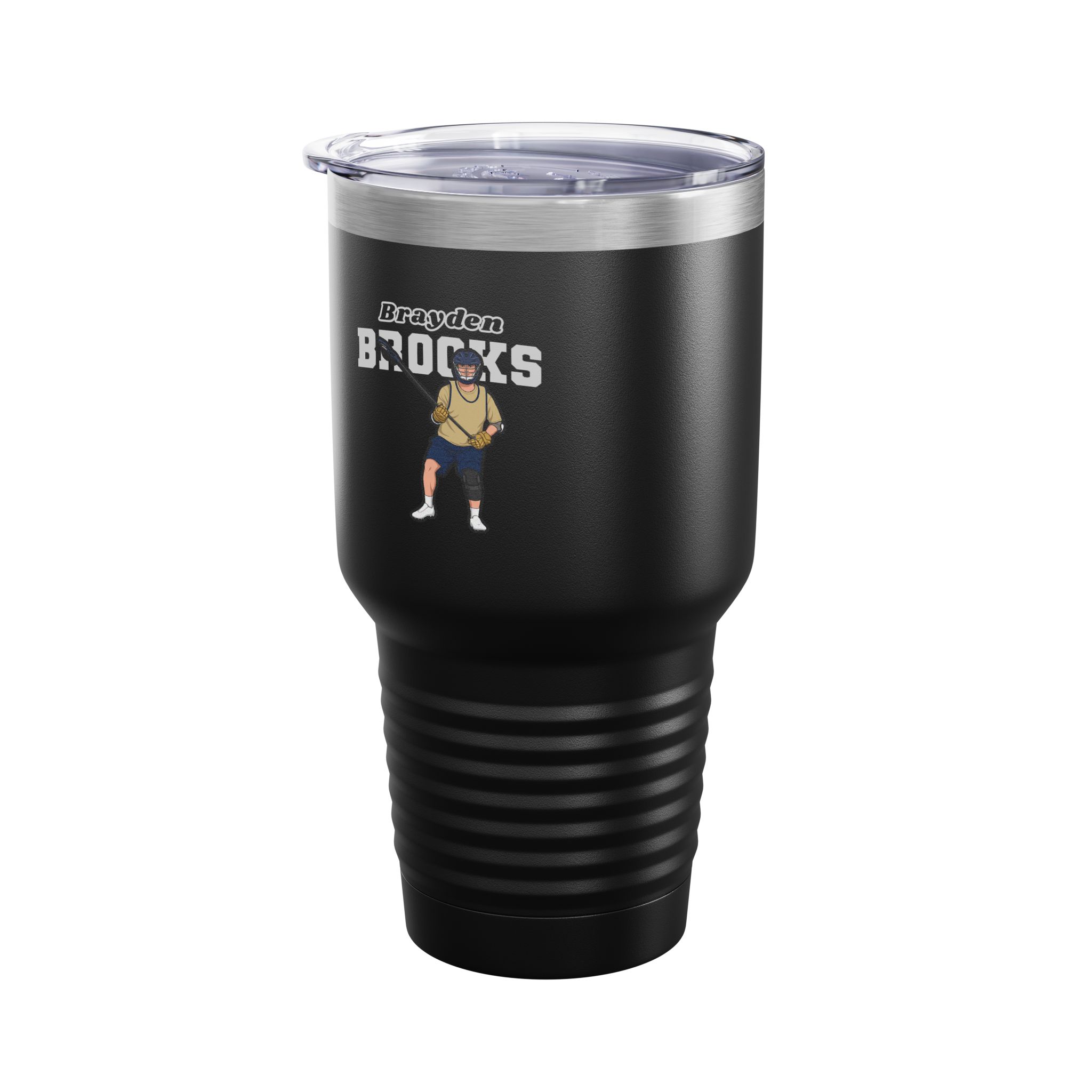 30oz Tumbler — character_name_arch in Black