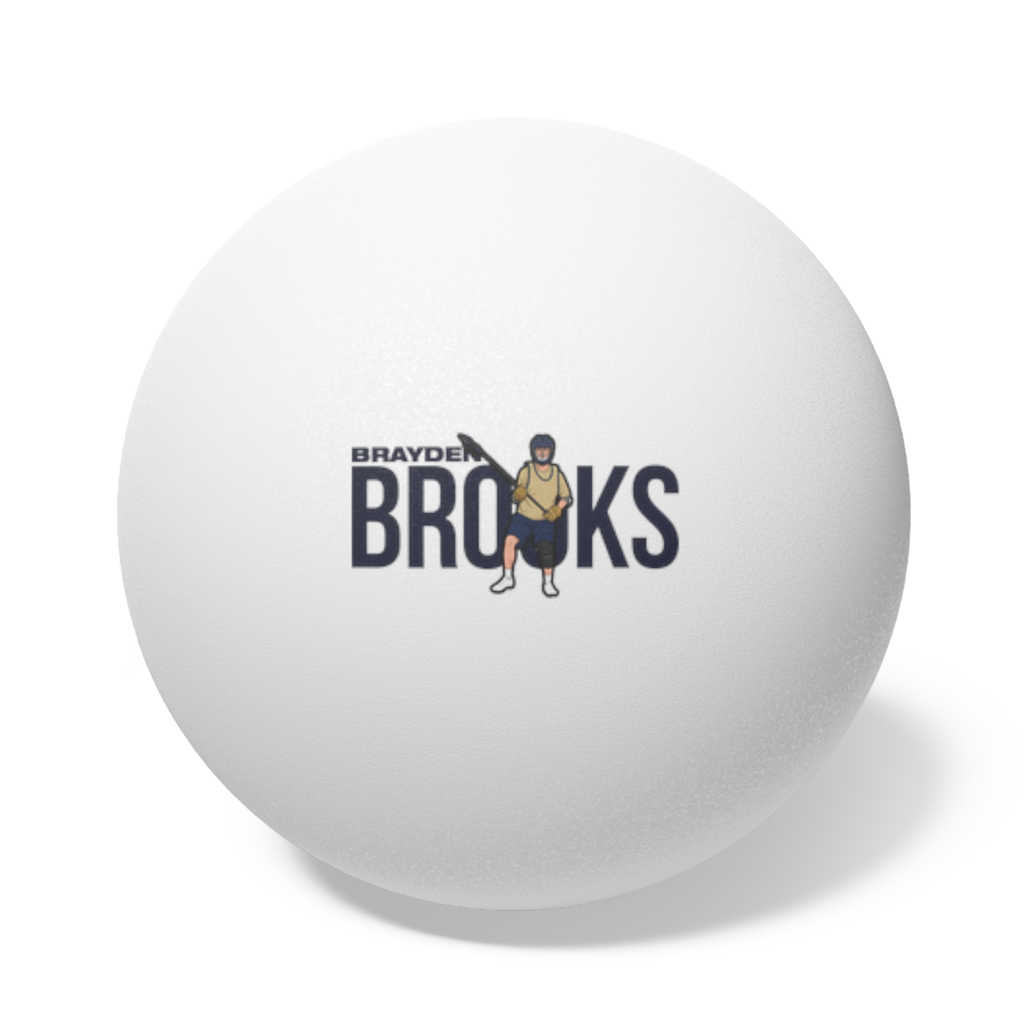 Ping Pong Balls, 6 pcs — character_player_name in White