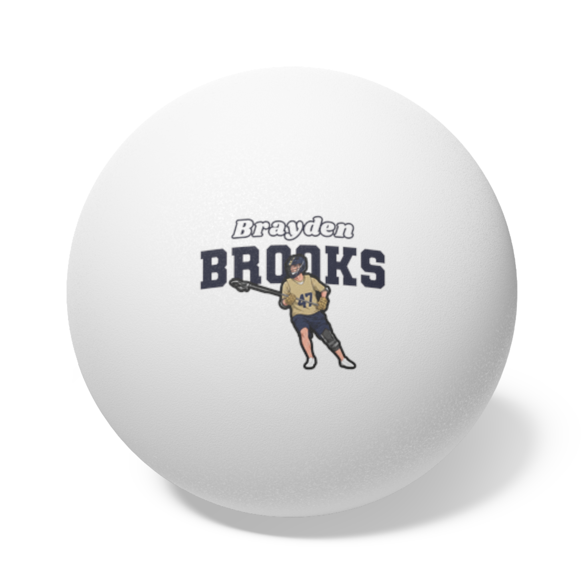 Ping Pong Balls, 6 pcs — character_name_arch in White
