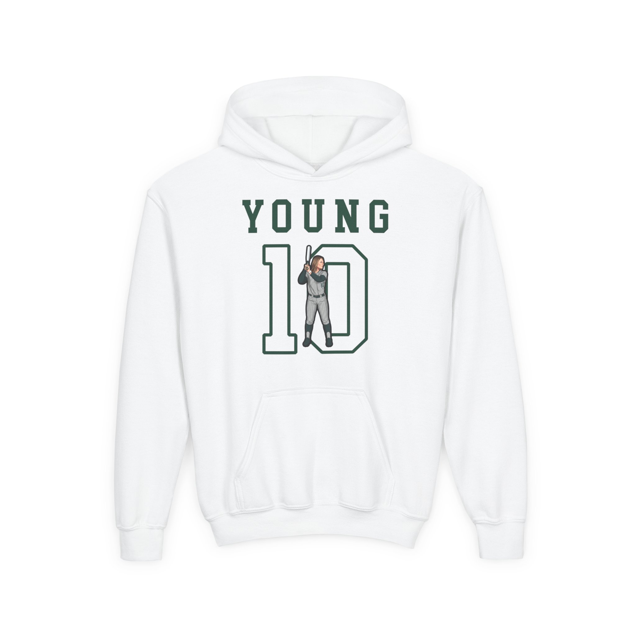 Youth Hoodie — character_shirsey in White