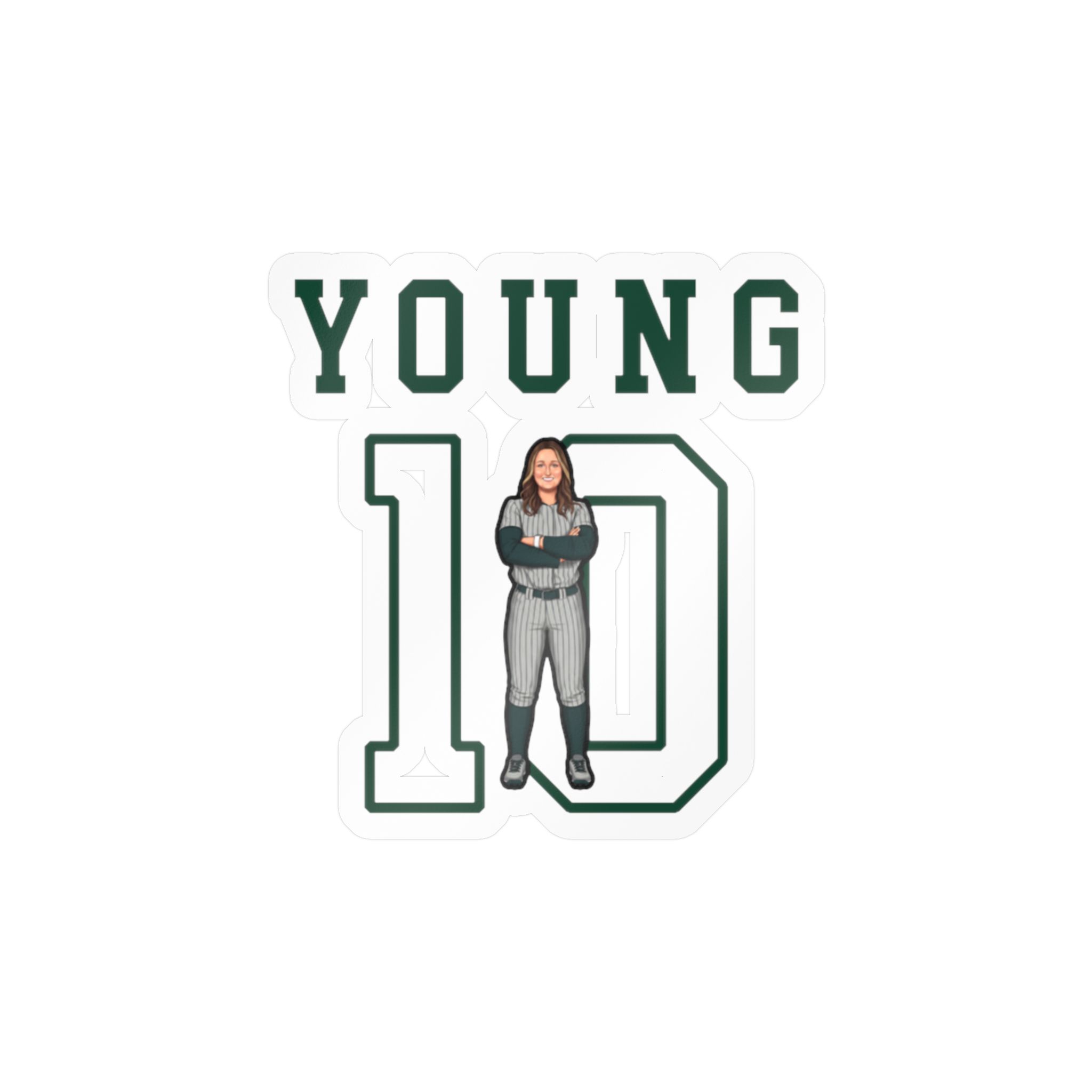 Vinyl Sticker — character_shirsey in Classic