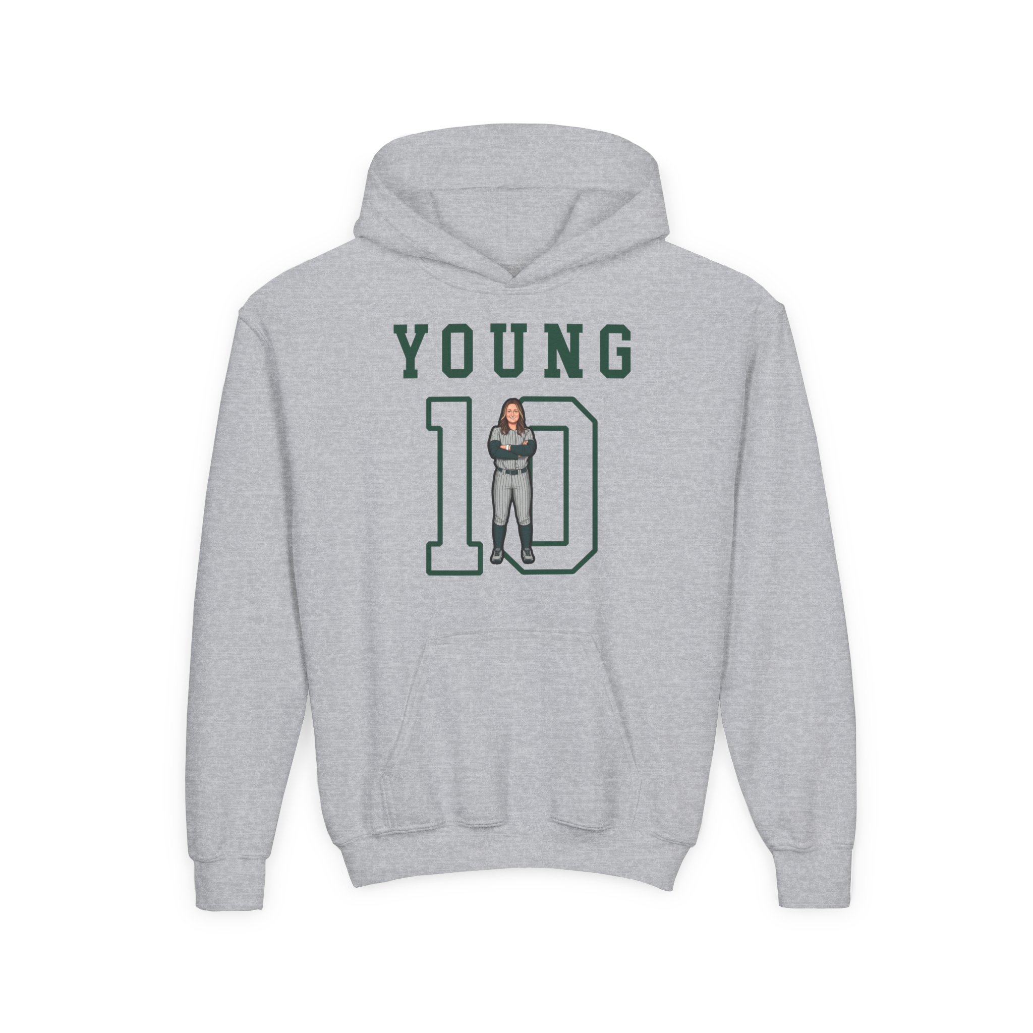 Youth Hoodie — character_shirsey in Grey