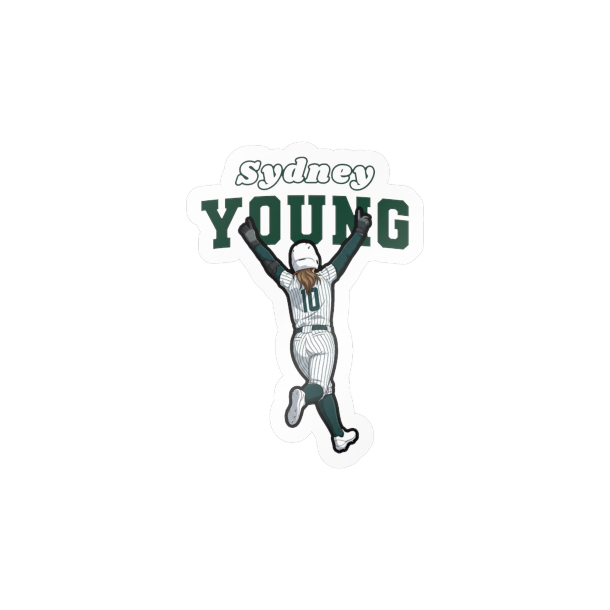Vinyl Sticker — character_name_arch in Classic