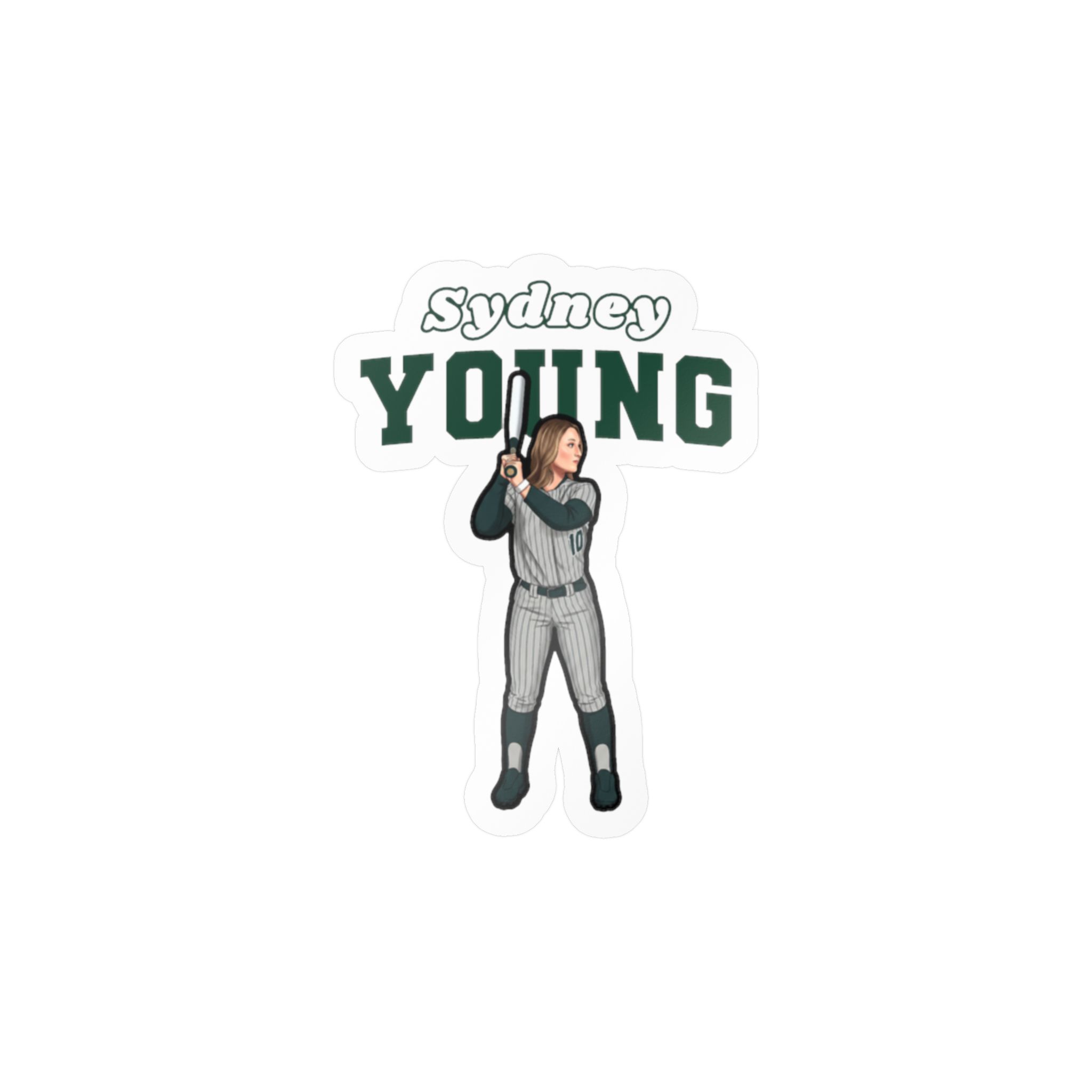 Vinyl Sticker — character_name_arch in Classic