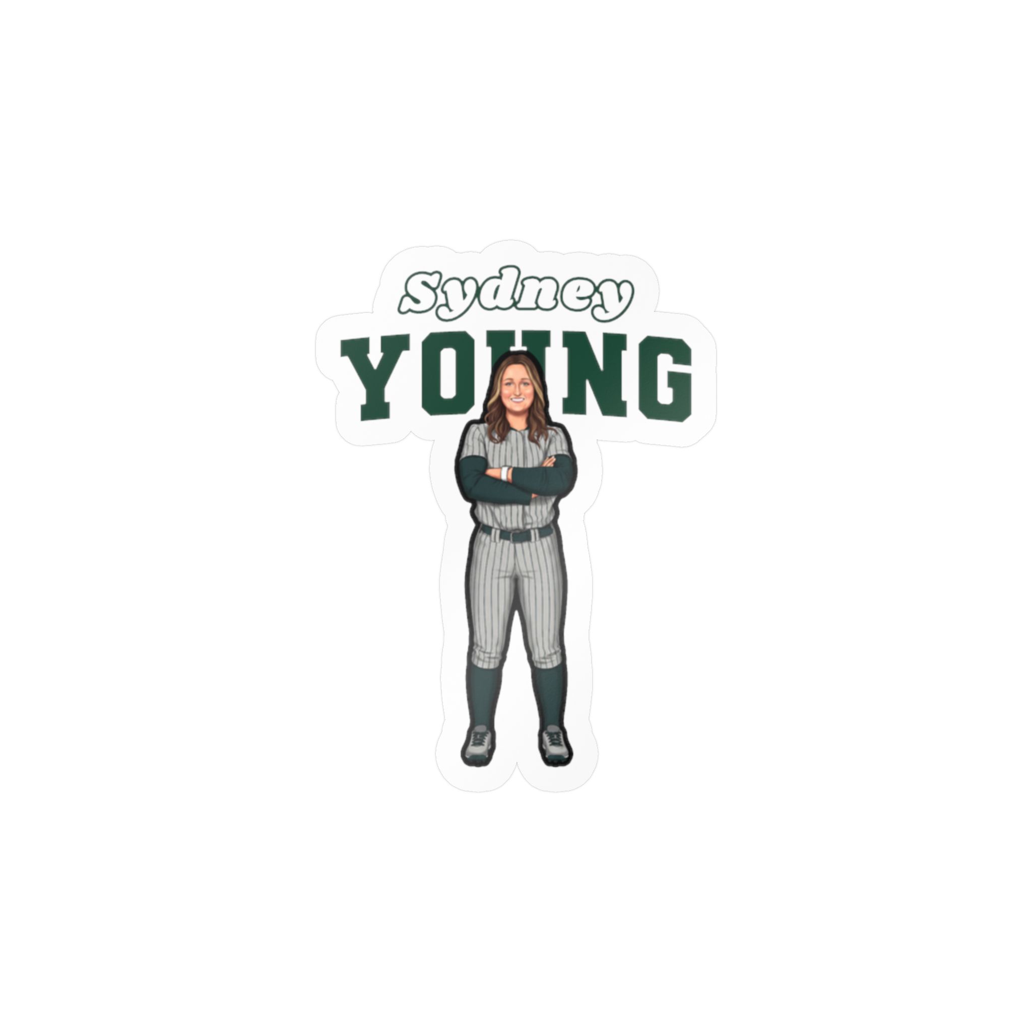 Vinyl Sticker — character_name_arch in Classic
