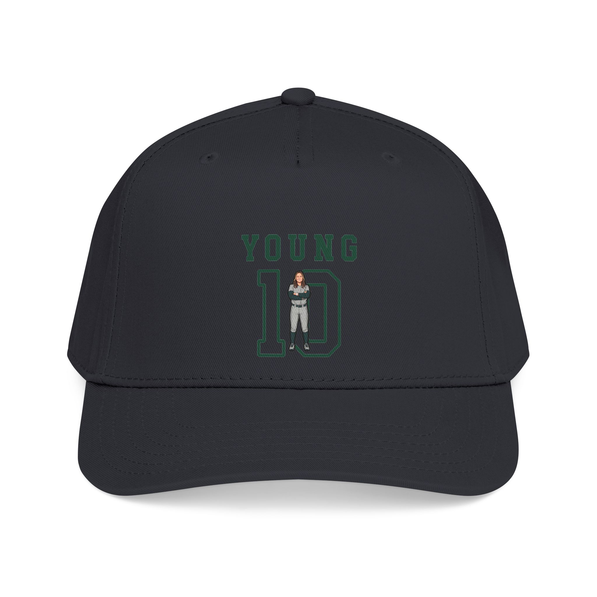 Baseball Cap — character_shirsey in Black