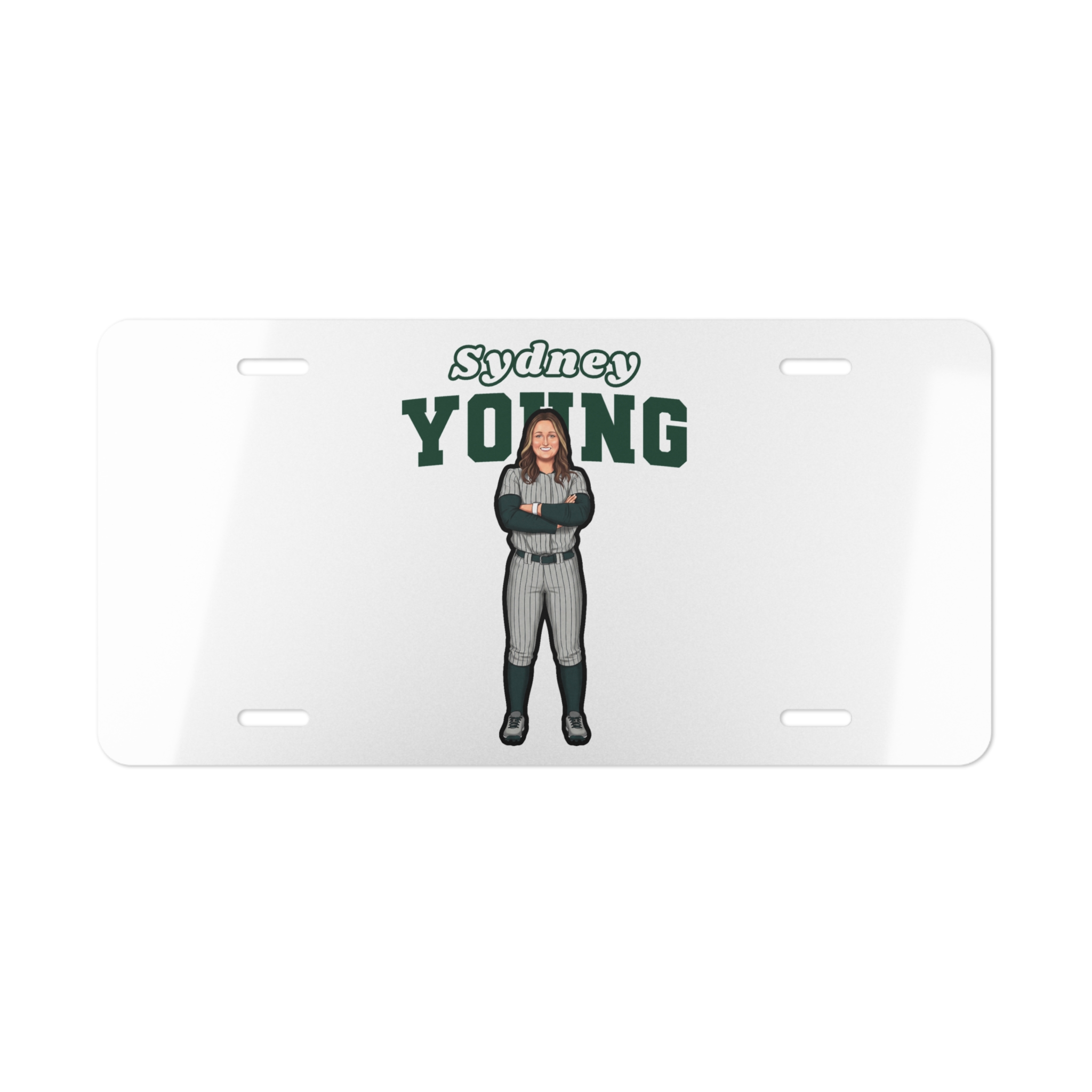 License Plate — character_name_arch in Classic