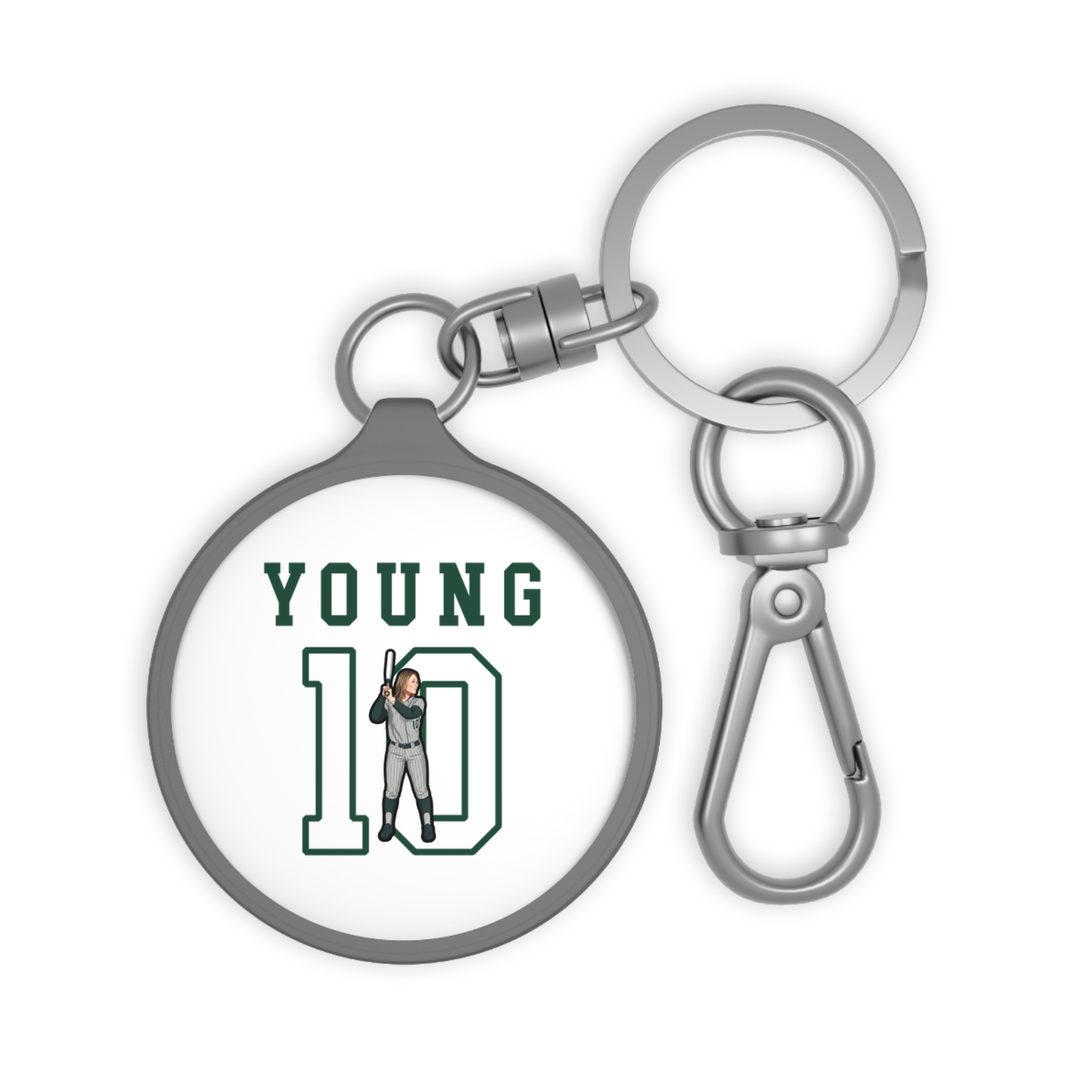 Keychain — character_shirsey in Grey