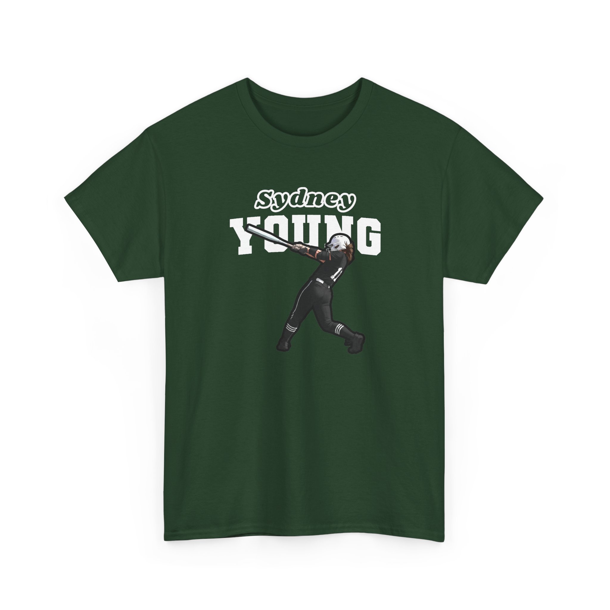 Tee — character_name_arch in Green