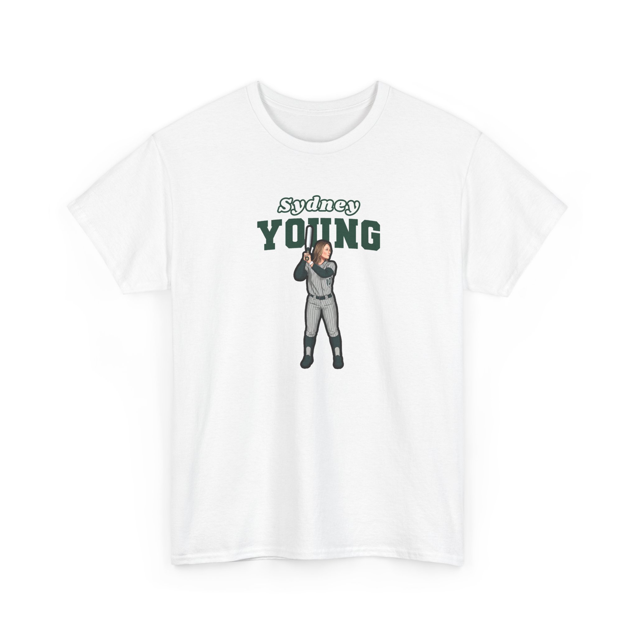 Tee — character_name_arch in White