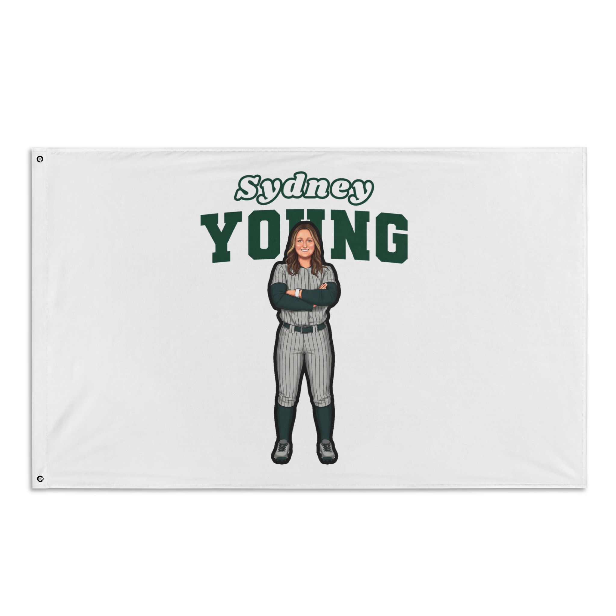 Flag (35 × 56 in) — character_name_arch in Classic